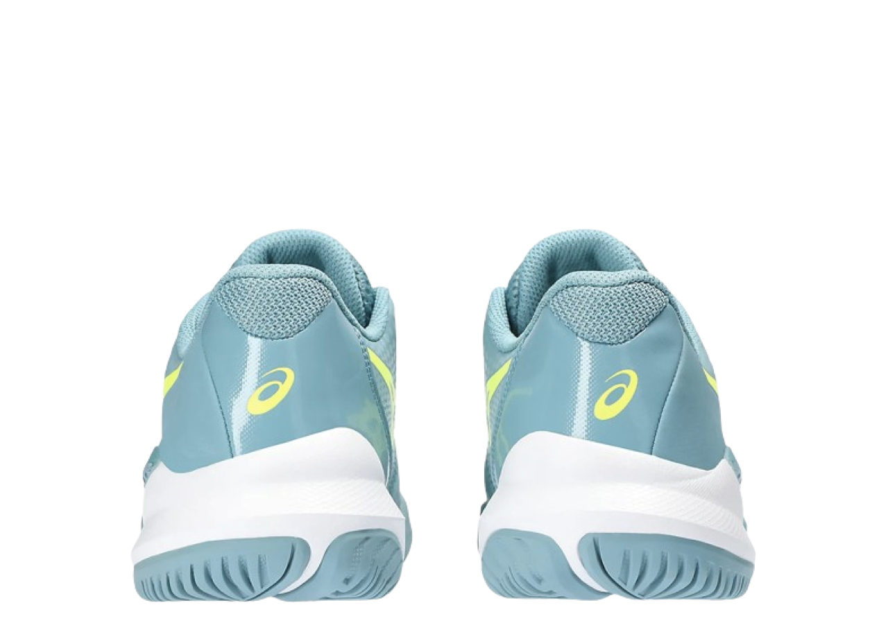 ASICS Gel Challenger 14 Gris Blue Safety Yellow (Women's) - photo 3