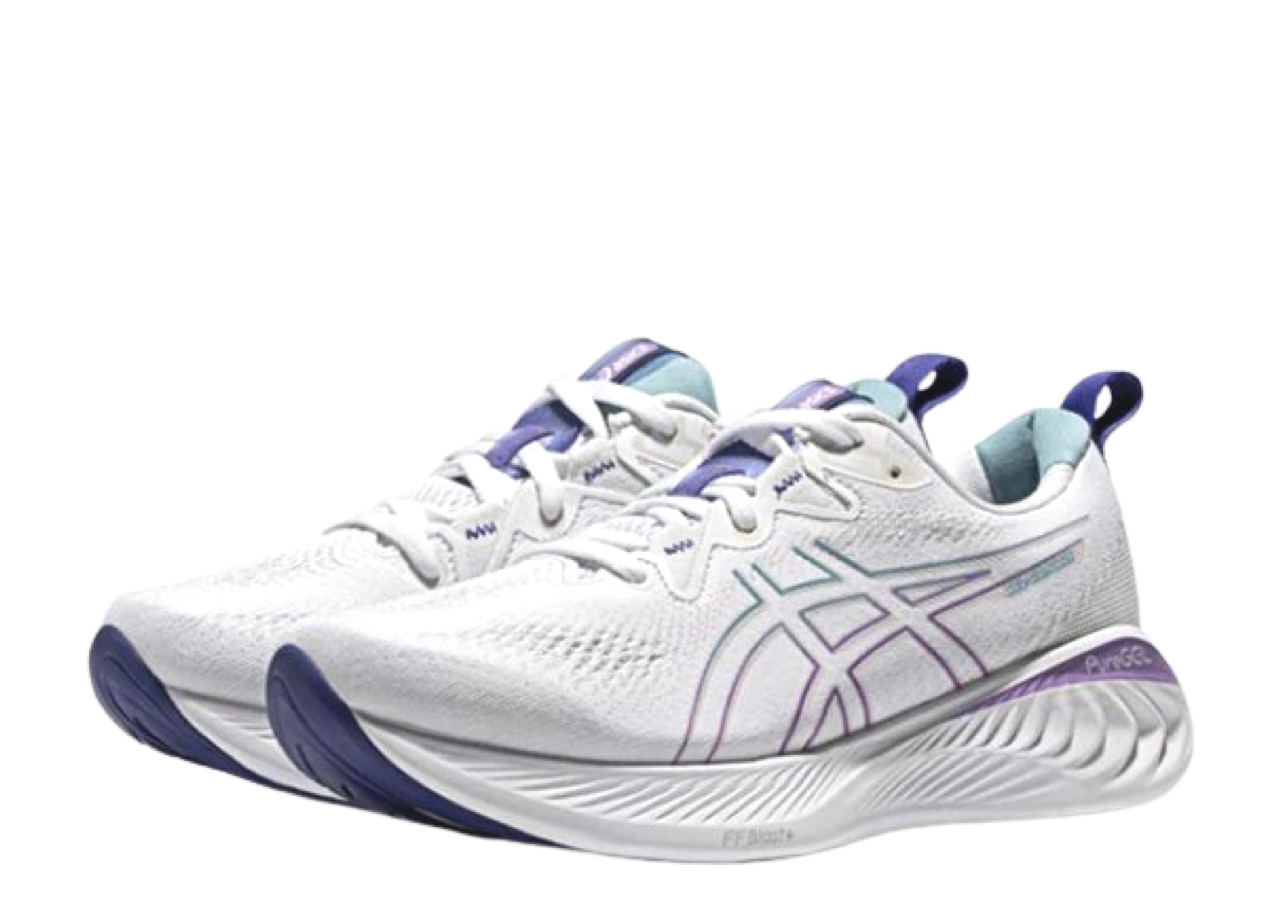 ASICS Gel Cumulus 25 White Gris Blue (Women's) - photo 2