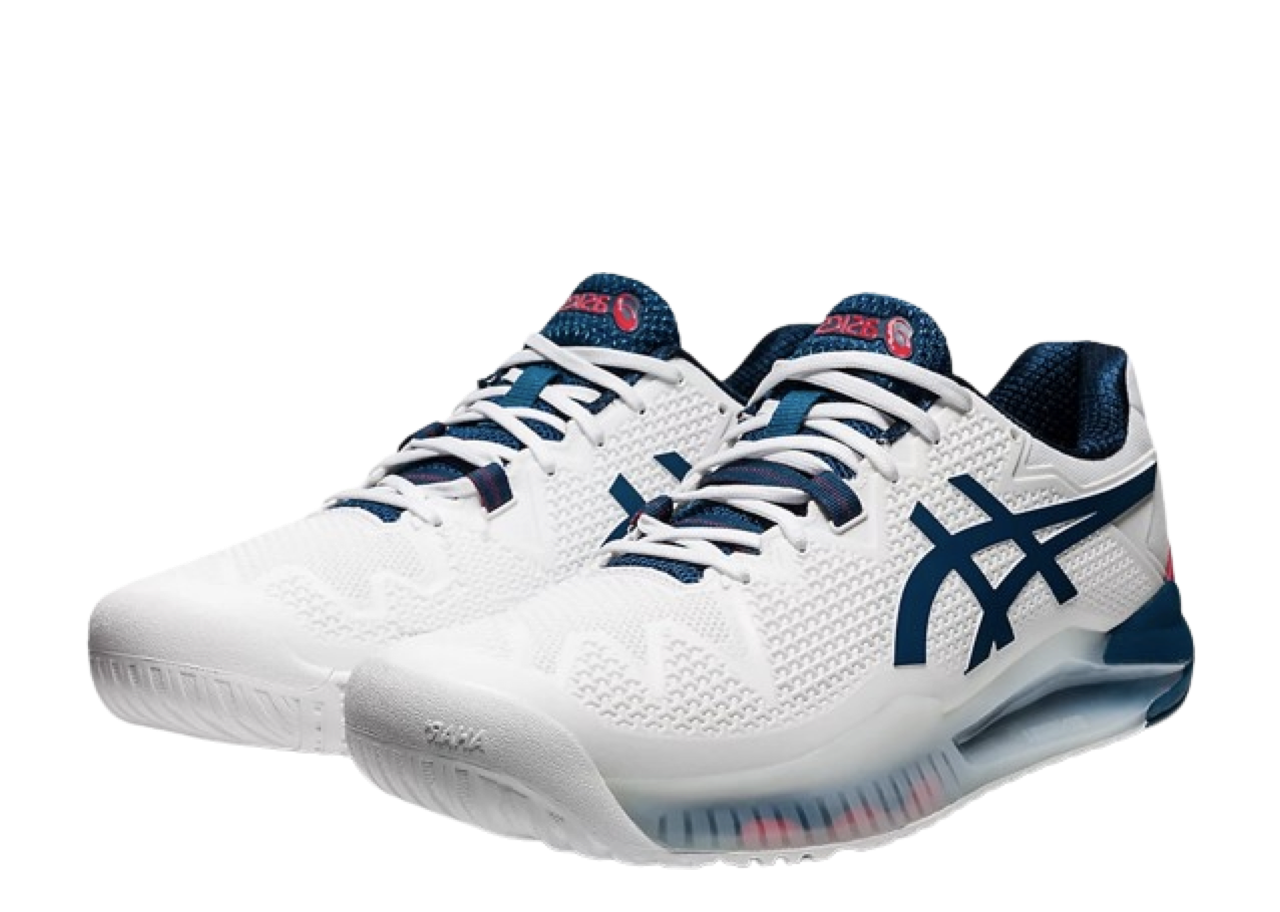 ASICS Gel Resolution 8 White Mako Blue - photo 2