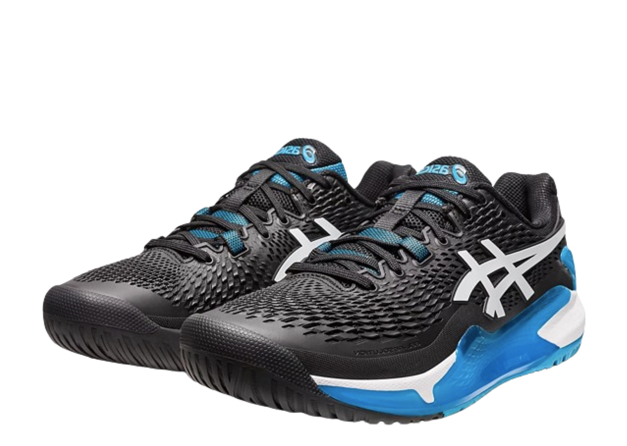 ASICS Gel Resolution 9 Black Blue - photo 2