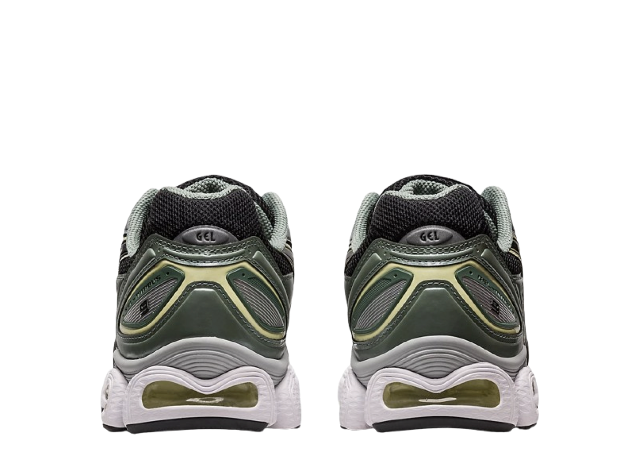 ASICS Gel Nimbus 9 Black Green Yellow Silver - photo 3