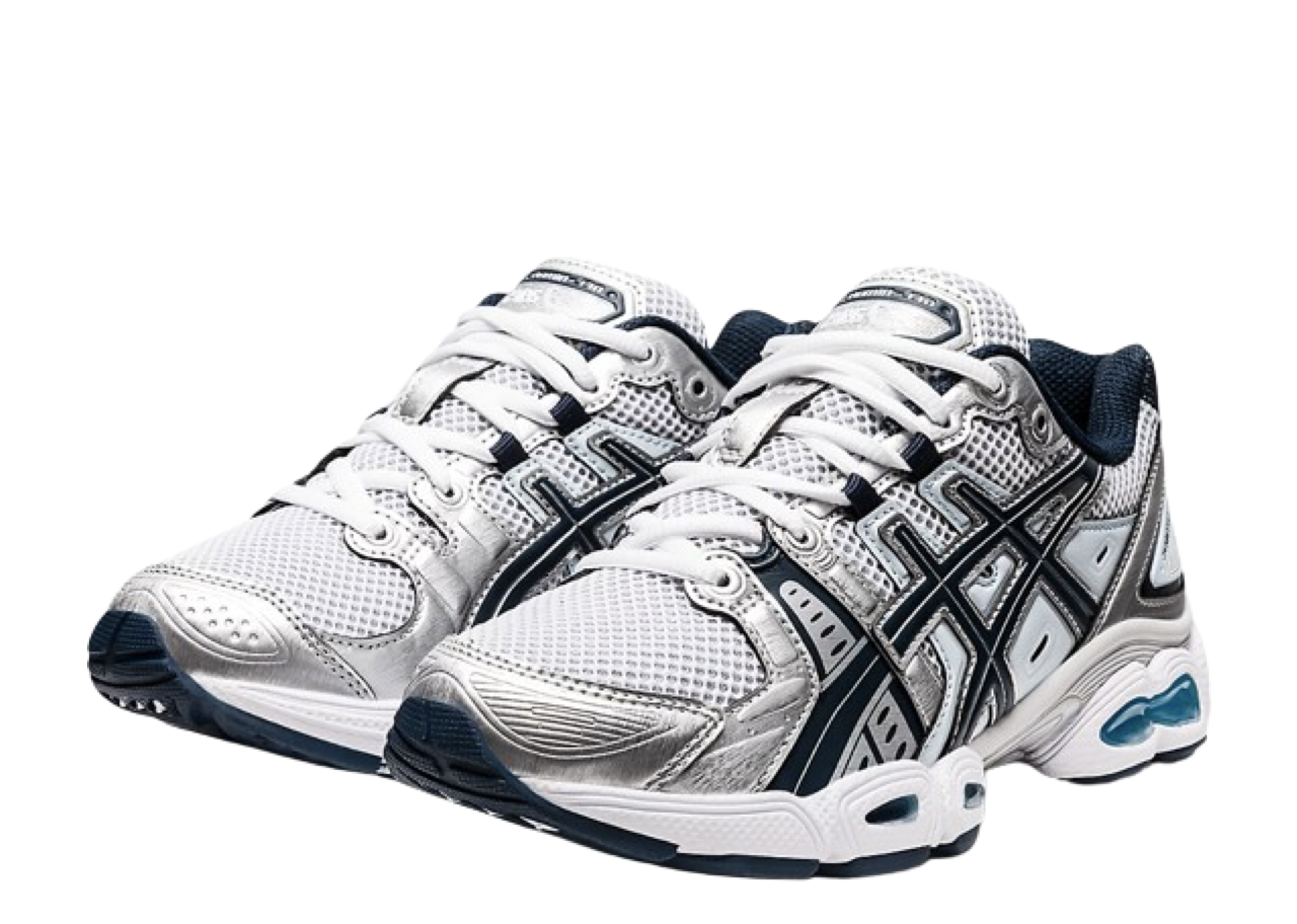 ASICS Gel Nimbus 9 Pure Silver French Blue (Women's) - photo 2