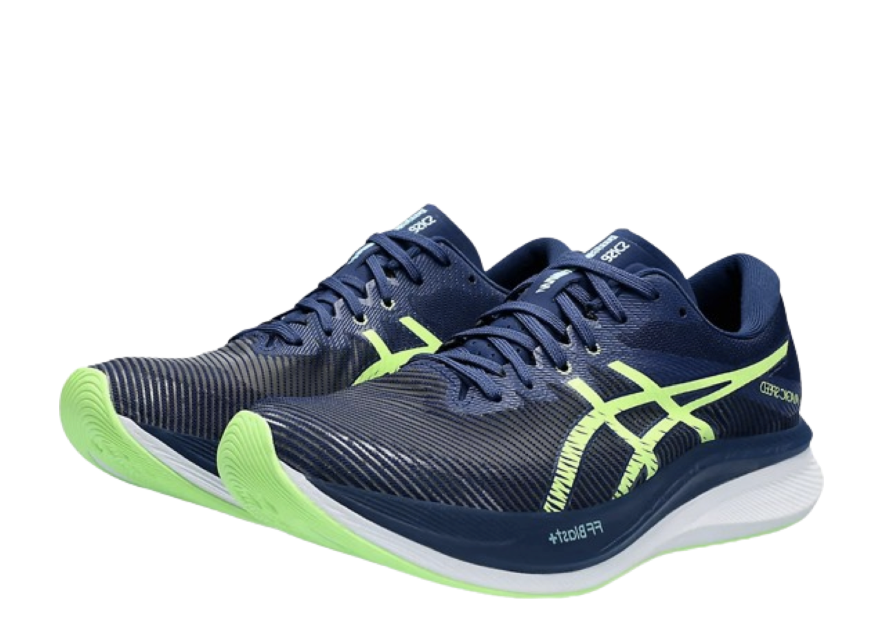 ASICS Magic Speed 3 Blue Expanse Illuminate Green - photo 2