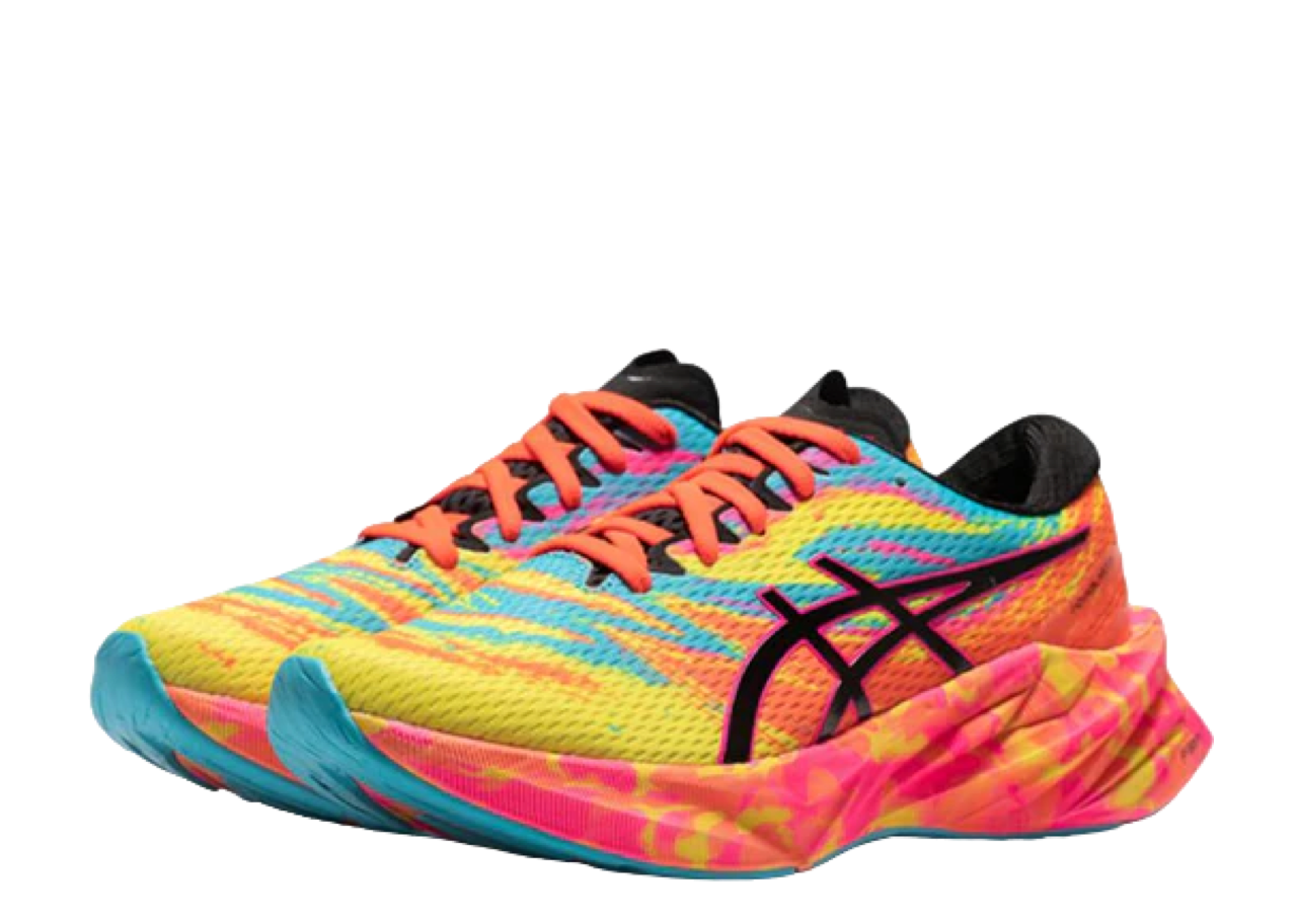 ASICS Novablast 3 Aquarium Vibrant Yellow Pink (Women's) - photo 2