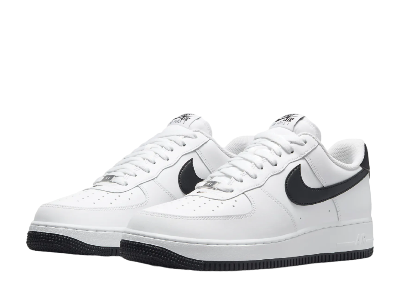 Nike Air Force 1 07 White Black - photo 2