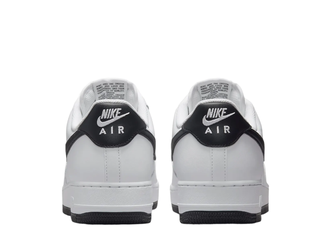 Nike Air Force 1 07 White Black - photo 3