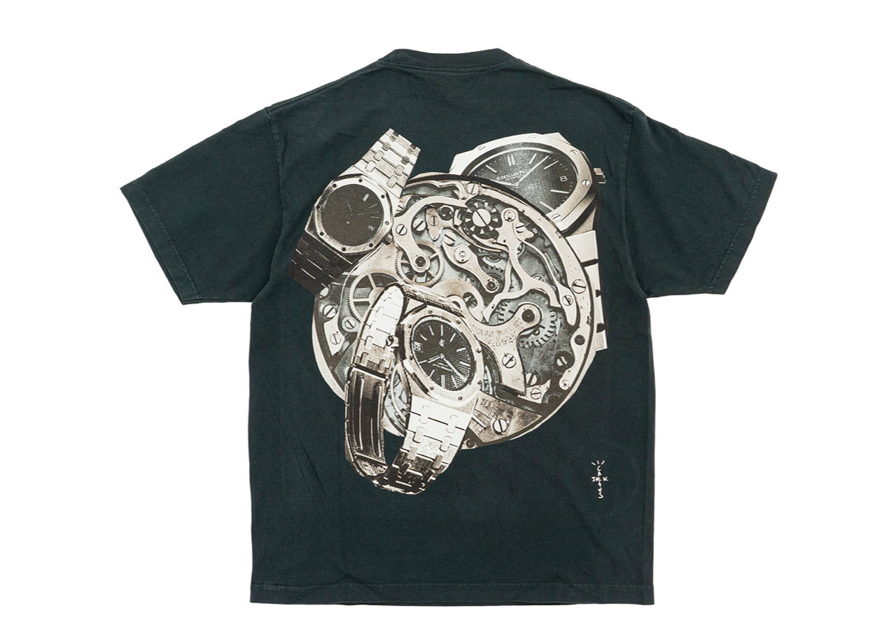 Travis Scott Cactus Jack x Audemars Piguet Collage Tee Black - photo 2