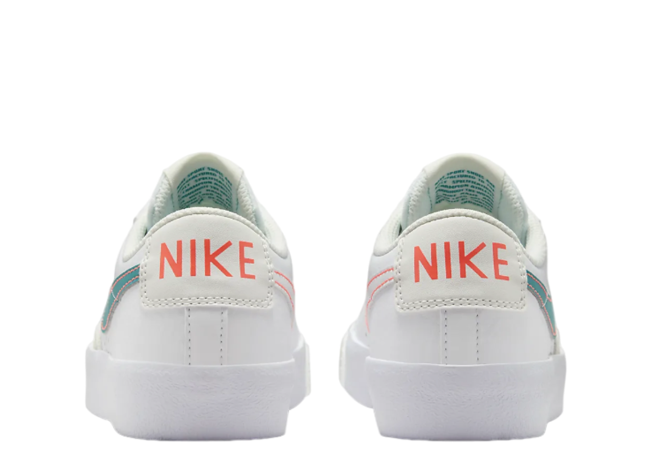 Nike Blazer Low '77 White Aquamarine (Grade School) - photo 3