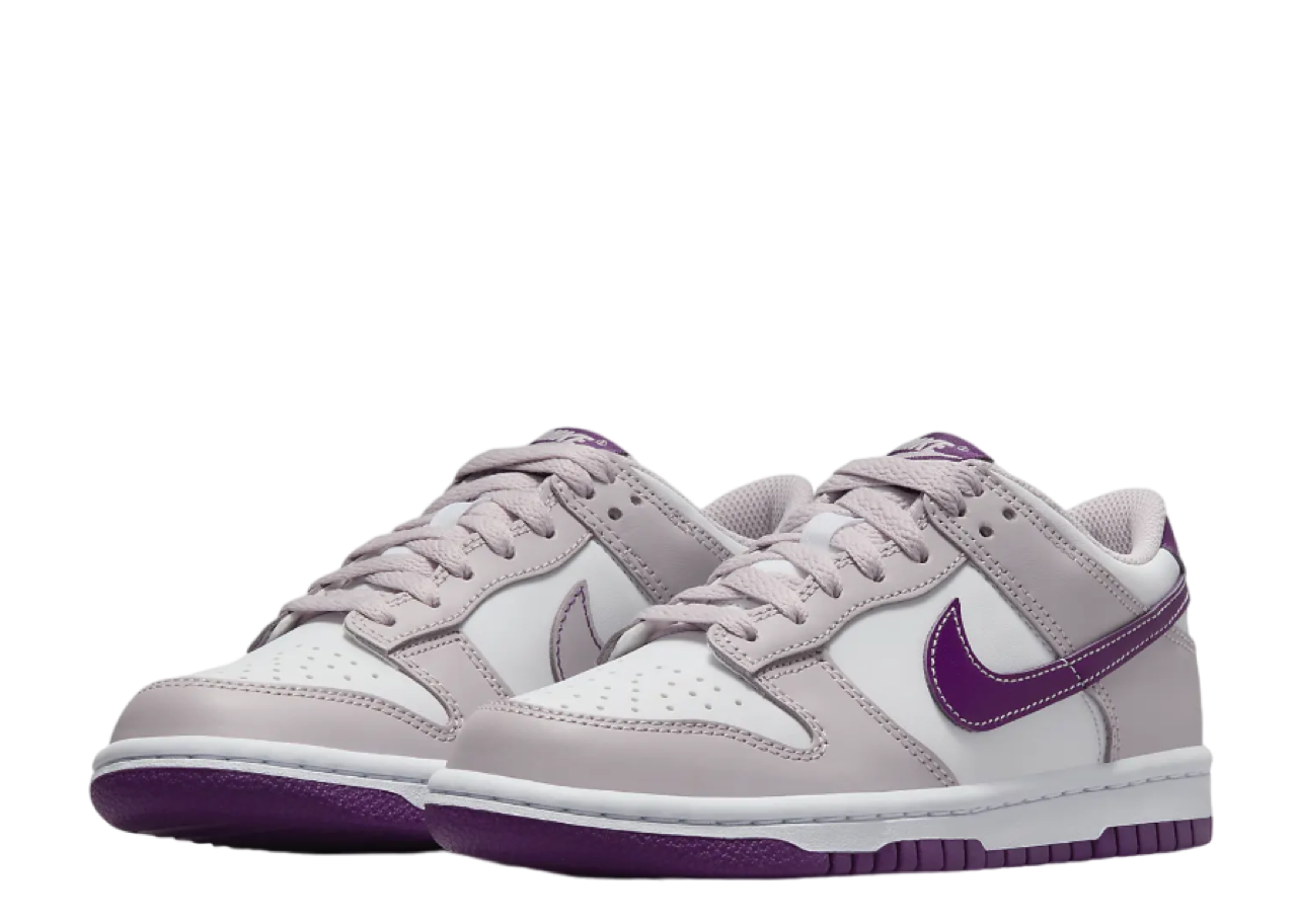 Nike Dunk Low Light Mauve Plum (Grade School) - photo 2