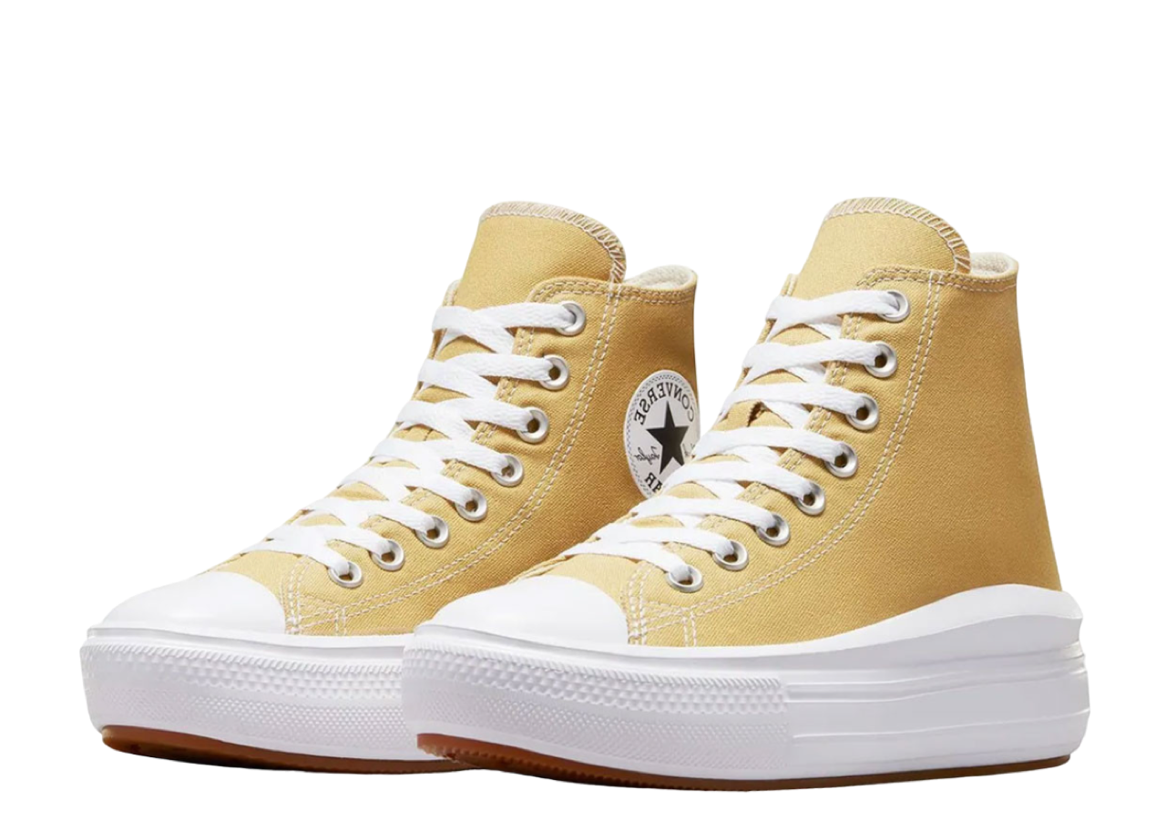 Converse Chuck Taylor All Star Move Platform Seasonal Dunescape White - photo 2
