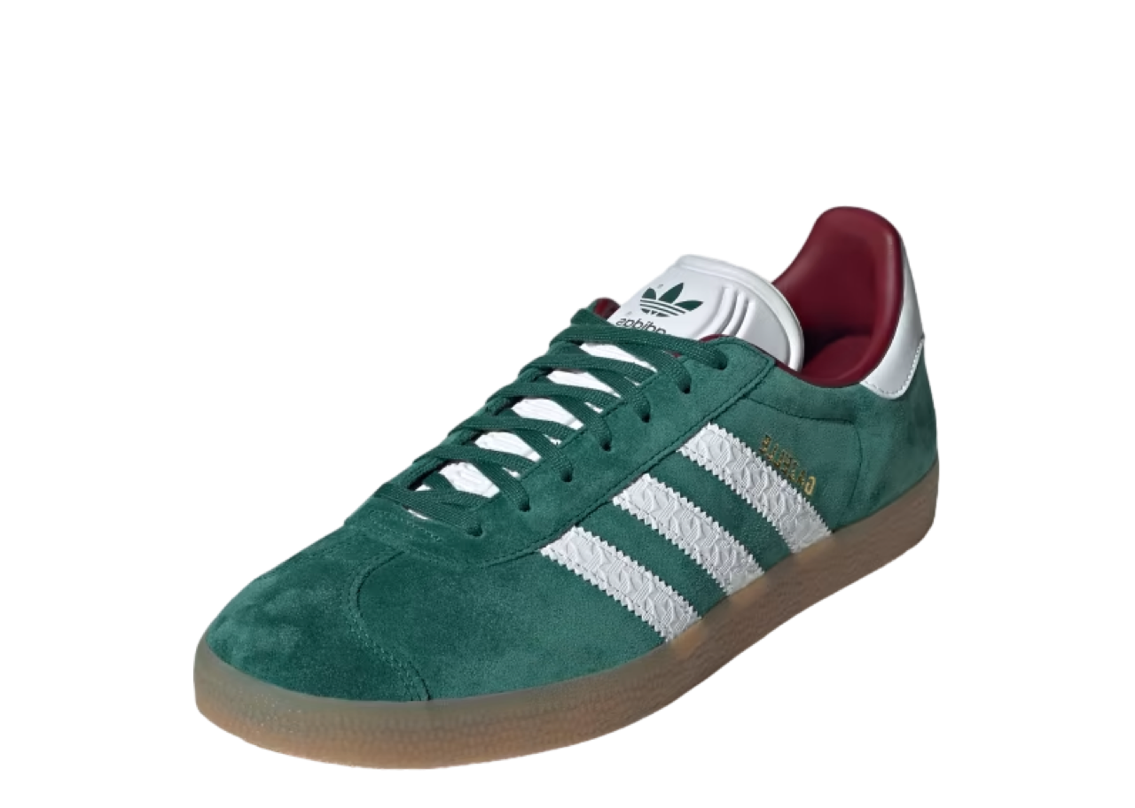 Adidas Gazelle Collegiate Green Burgundy - photo 2
