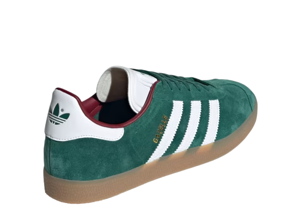 Adidas Gazelle Collegiate Green Burgundy - photo 3