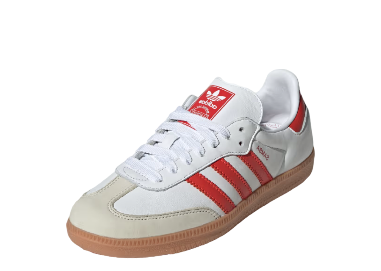 Adidas Samba OG White Solar Reda - photo 2