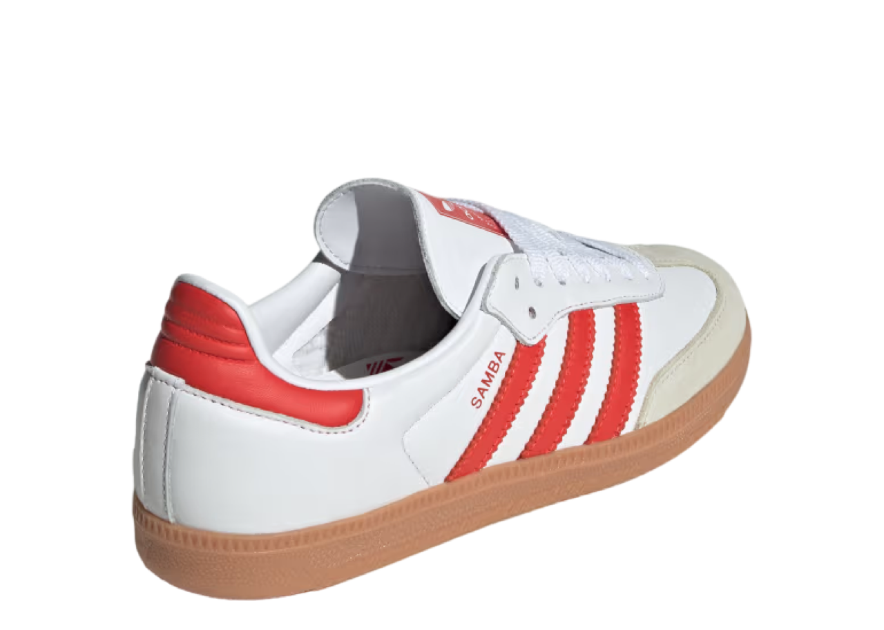 Adidas Samba OG White Solar Reda - photo 3