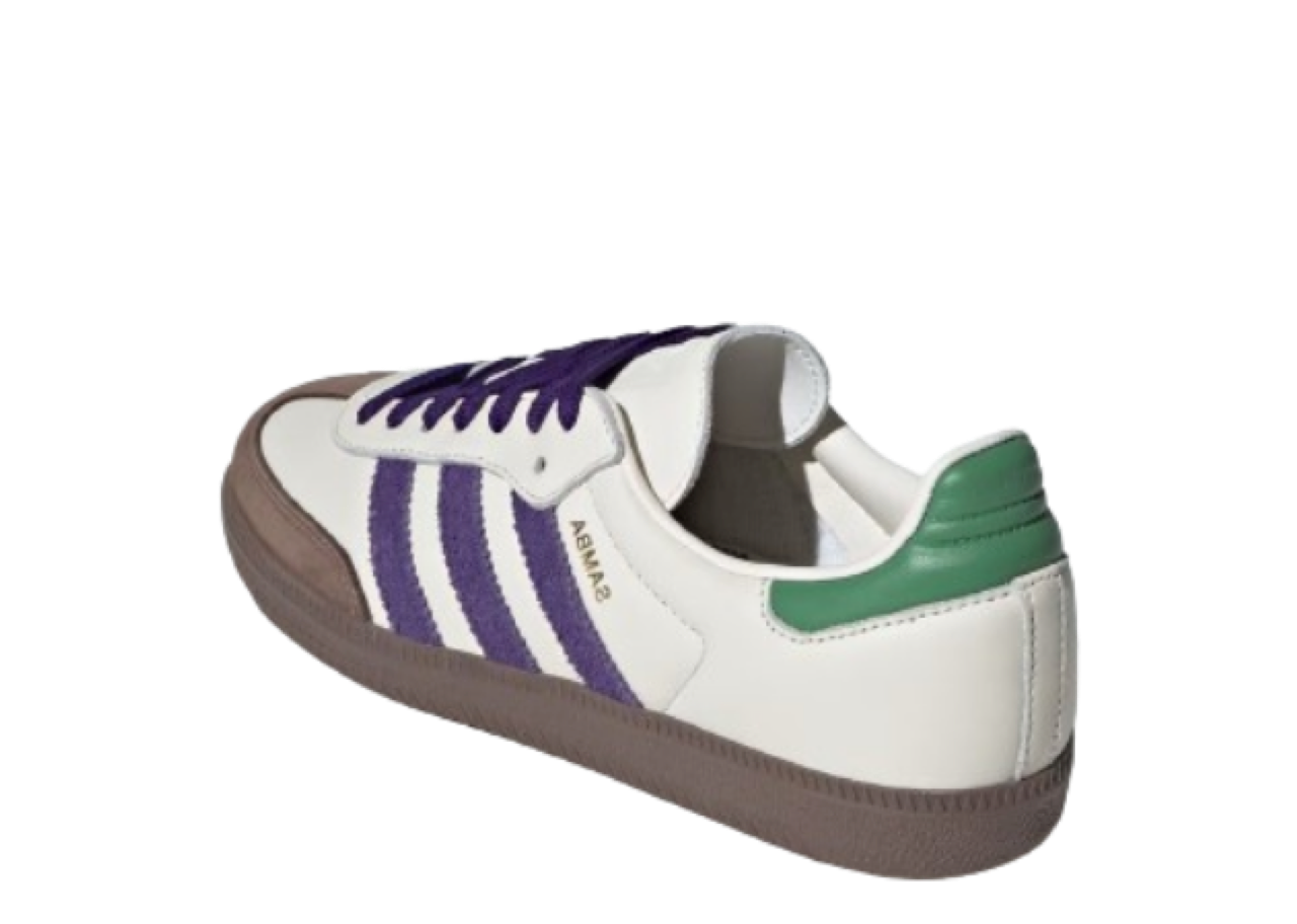 Adidas Samba OG Off White Core Purple Green Brown (Women's) - photo 2