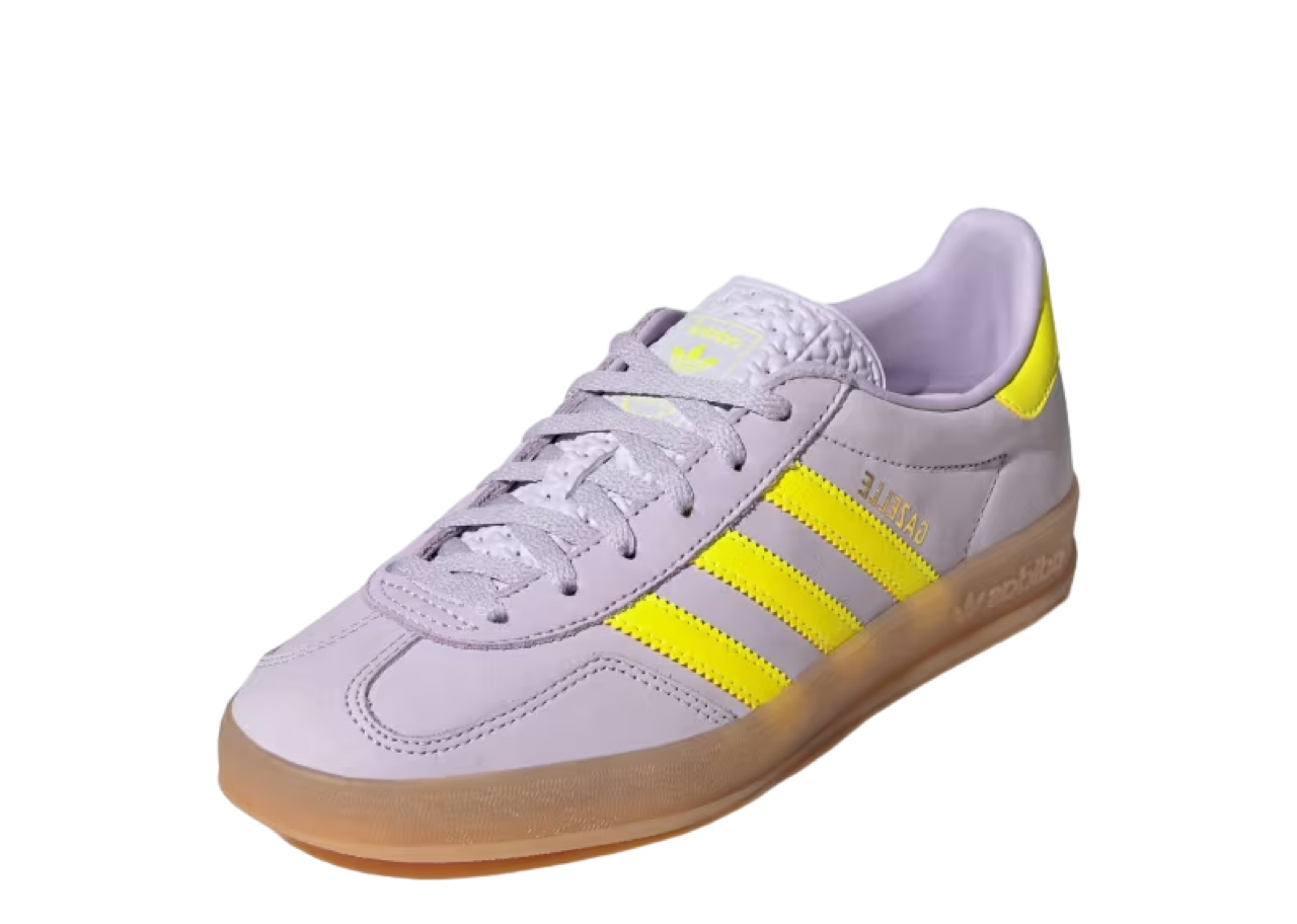 Adidas Gazelle Indoor Silver Dawn Solar Yellow (Women's) - photo 2