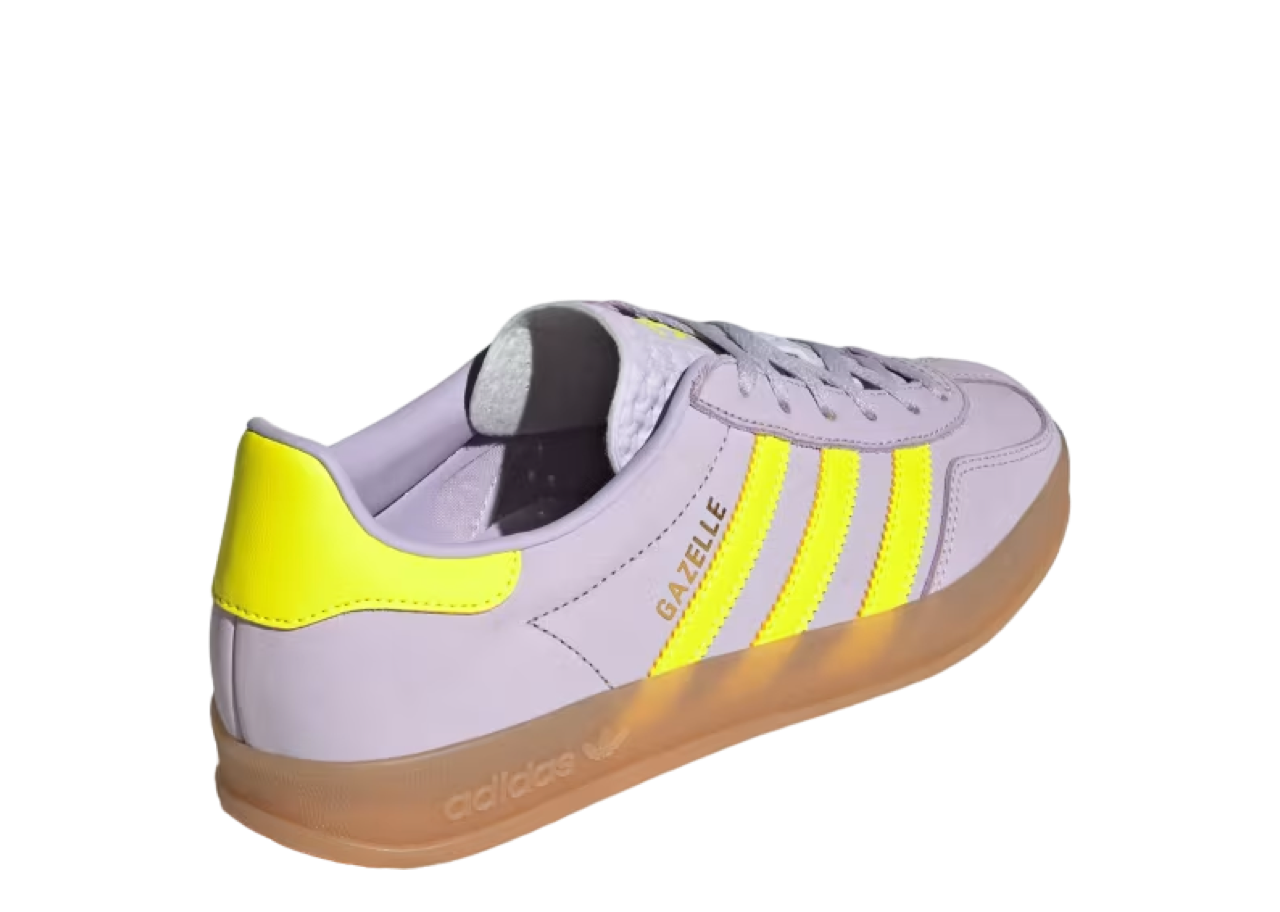 Adidas Gazelle Indoor Silver Dawn Solar Yellow (Women's) - photo 3
