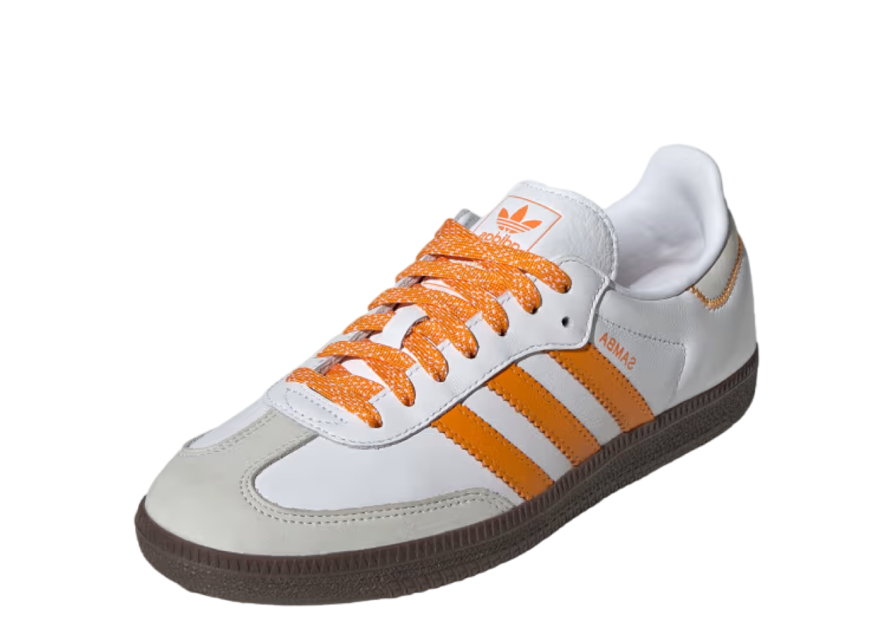 Adidas Samba OG Cloud White Orange (Women's) - photo 2
