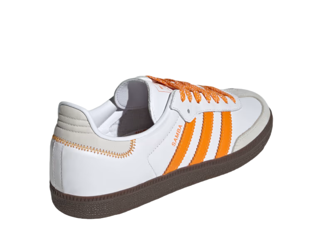 Adidas Samba OG Cloud White Orange (Women's) - photo 3