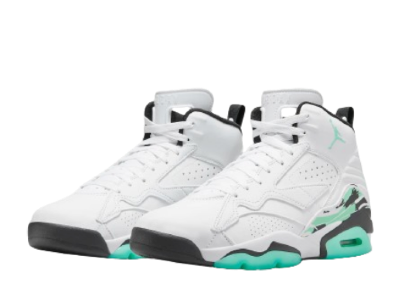 Air Jordan MVP White Green Glow - photo 2
