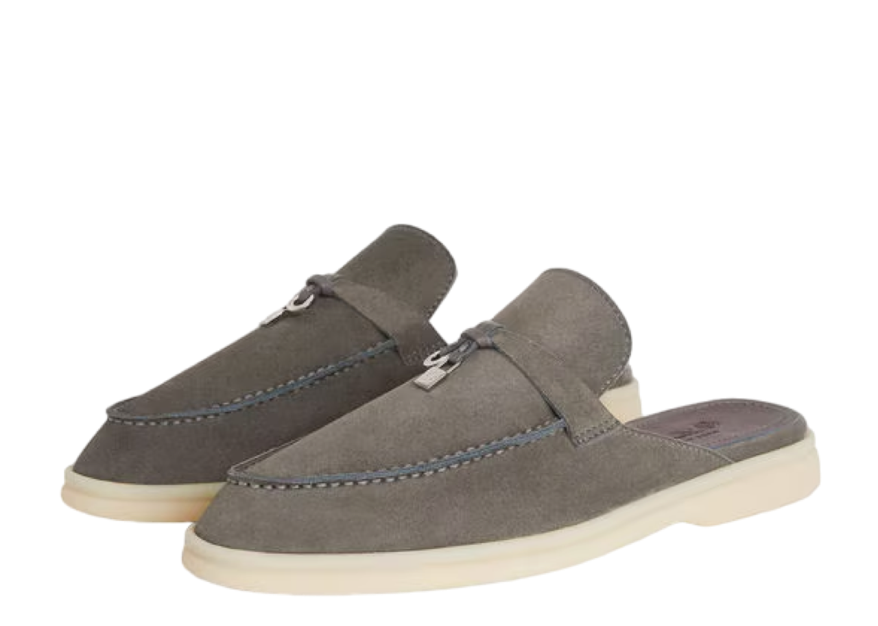 Loro Piana Babouche Charms Walk Loafers Shade Grown - photo 2