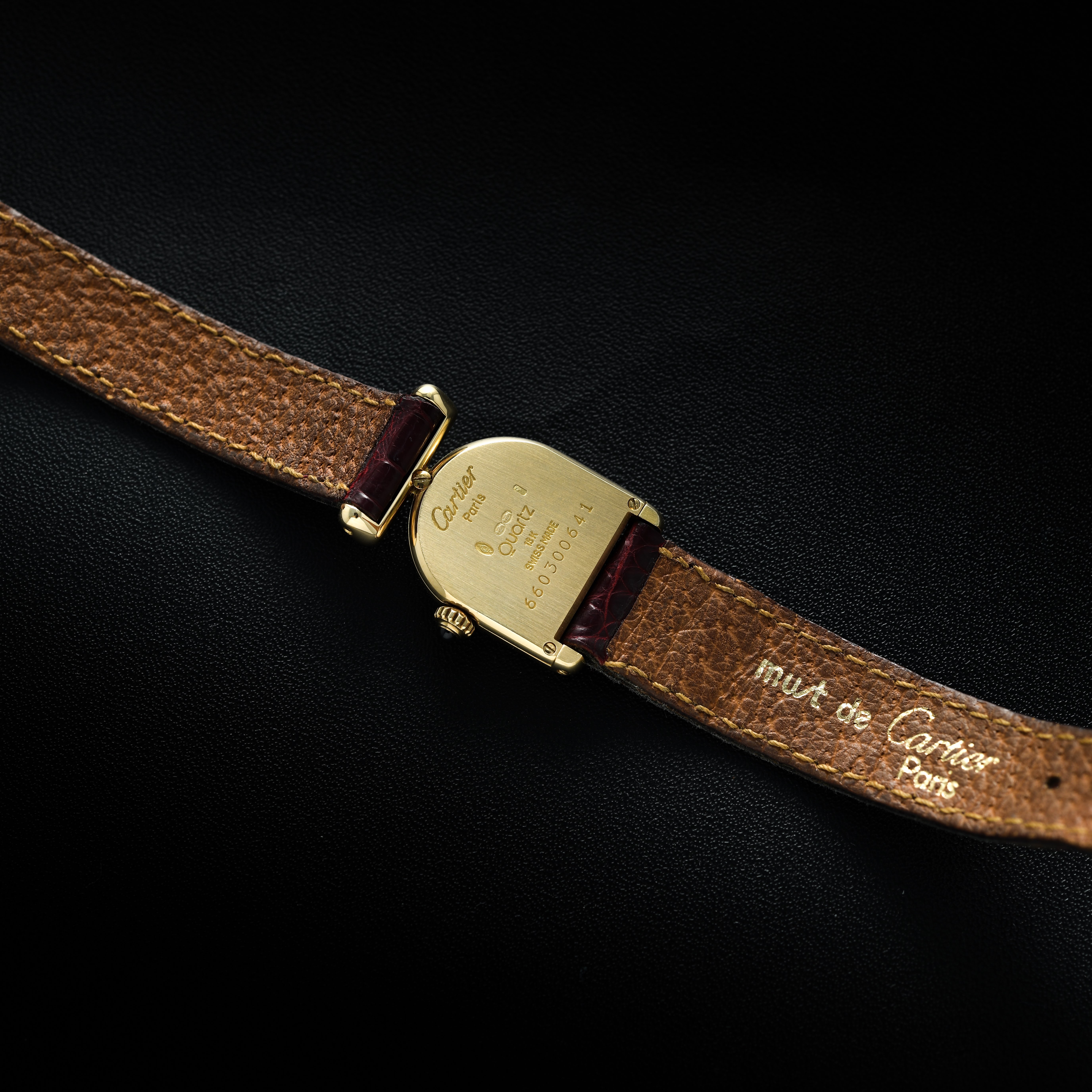 Cartier Calandre Solid Gold Ref: 6603 - photo 6