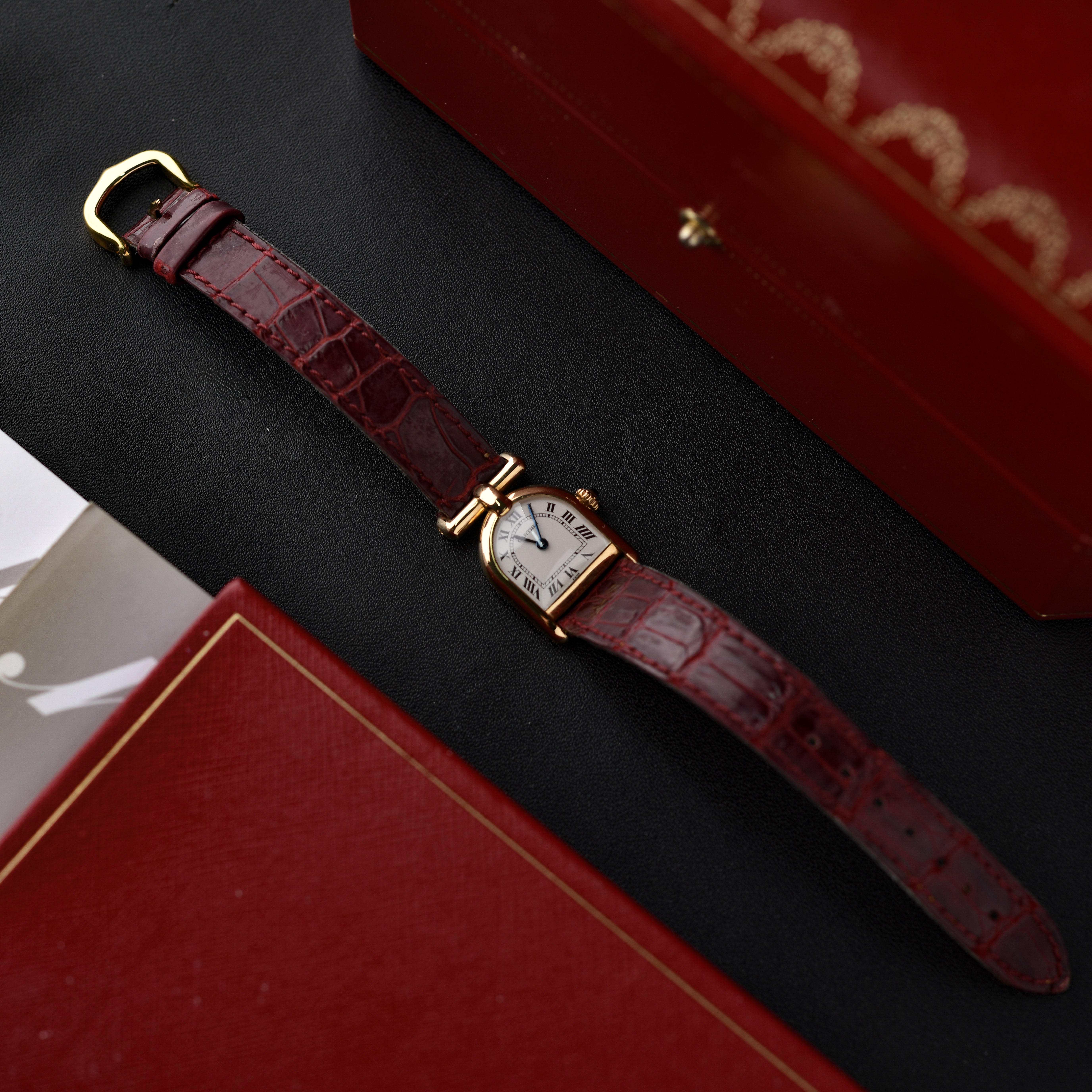 Cartier Calandre Solid Gold Ref: 6603 - photo 3