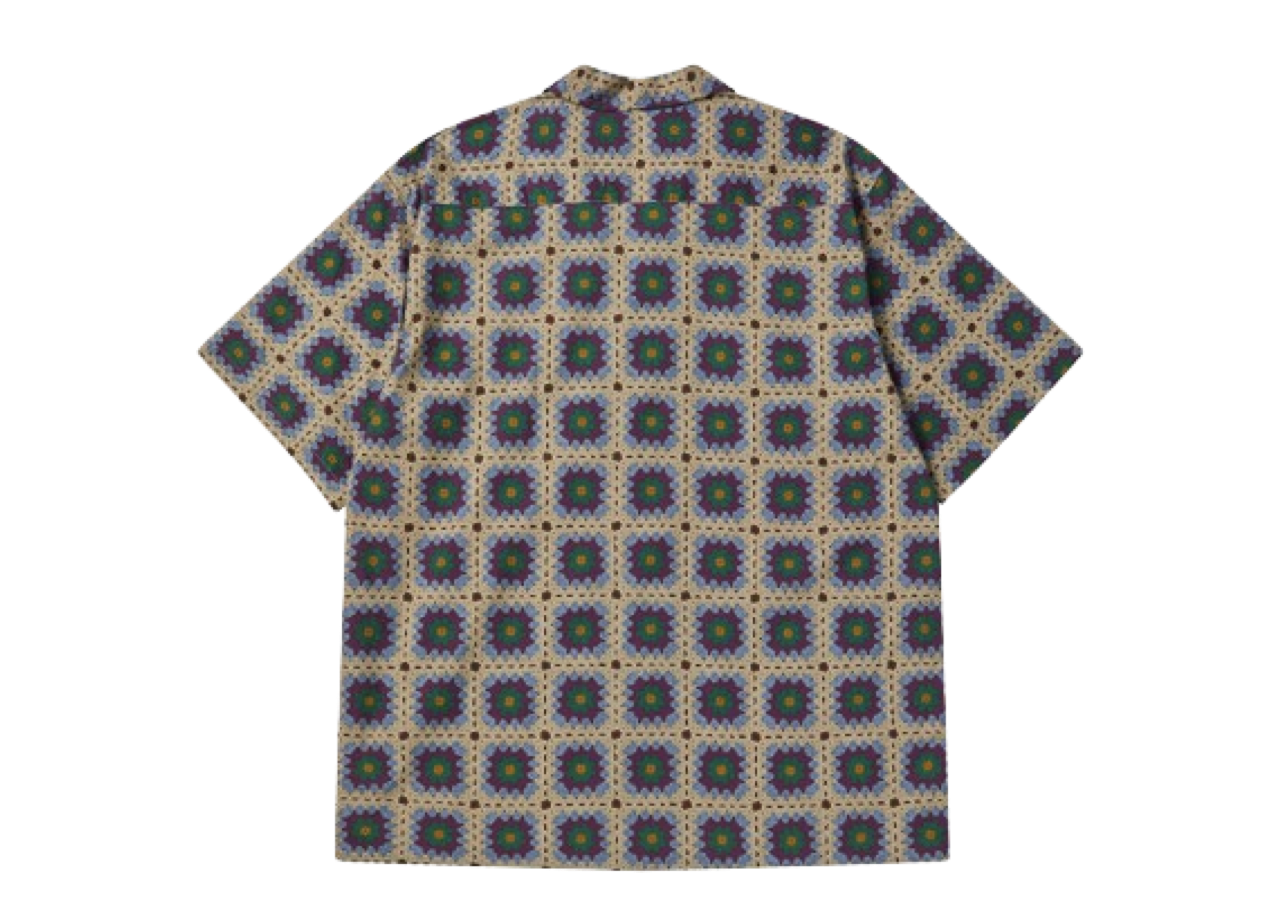 Beyond Closet Vintage Crocher Print 1/2 Cotton Shirt Mulit - photo 2