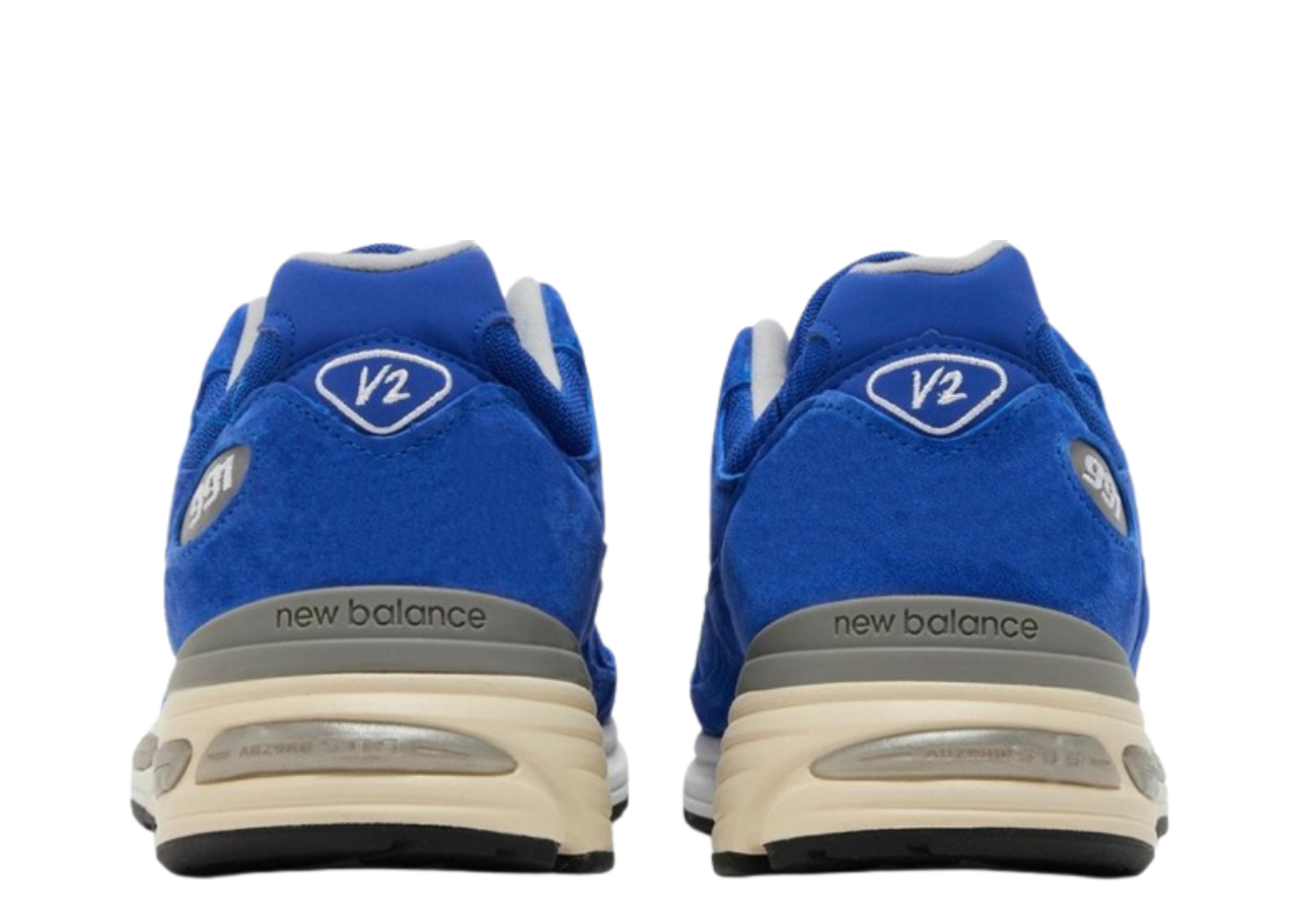 New Balance 991v2 Made in England Brights Revival Pack Dazzling Blue - photo 3