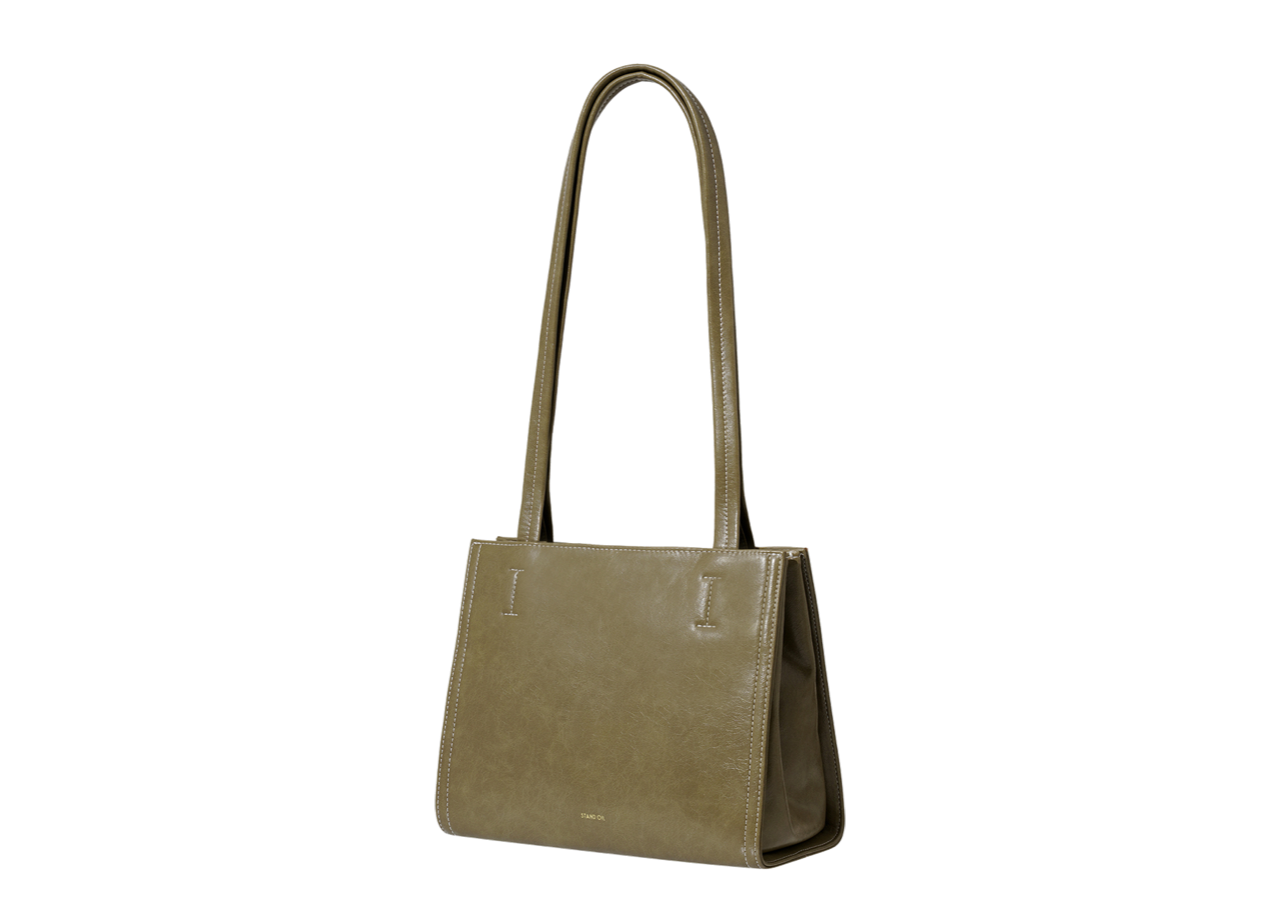 Stand Oil Oblong Bag Mini Basil - photo 2