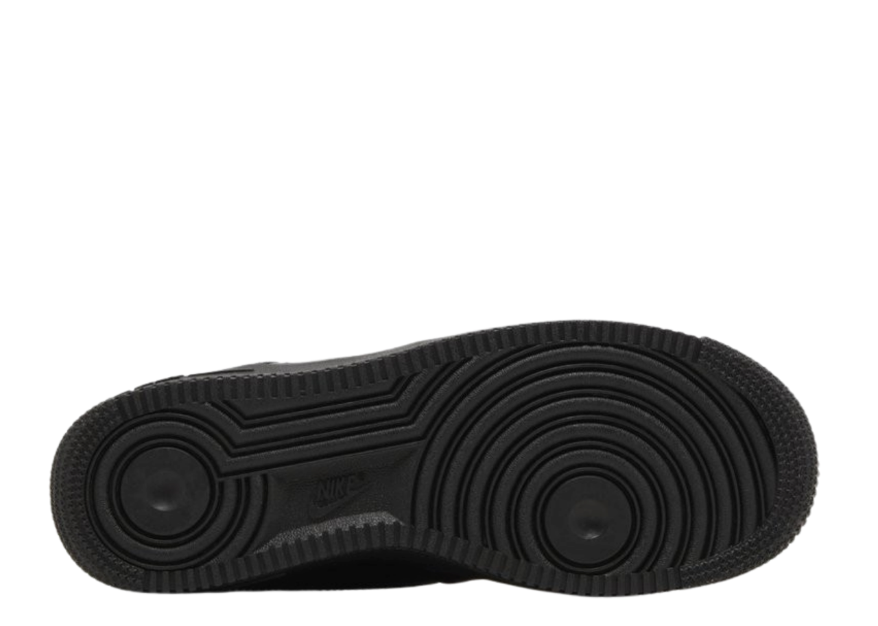 Nike Air Force 1 LE Triple Black (Grade School) - photo 4
