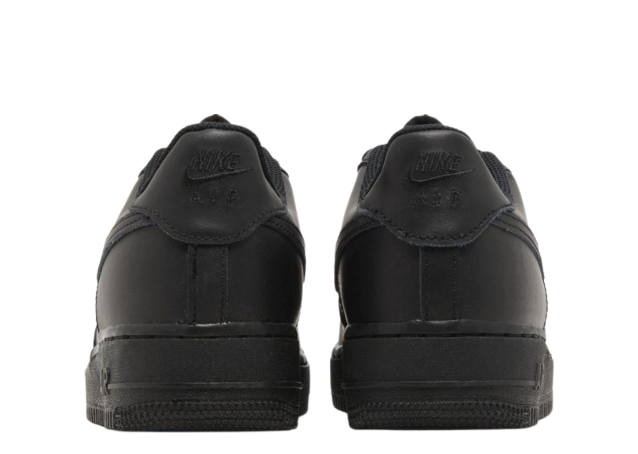 Nike Air Force 1 LE Triple Black (Grade School) - photo 3