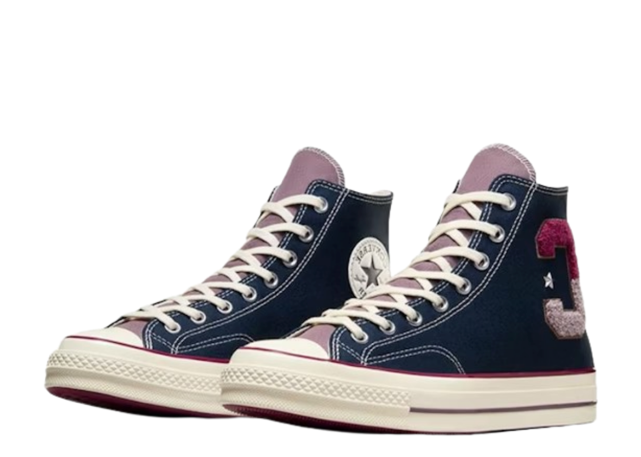 Converse Chuck Taylor 70 Plus Fleece C Navy Purple - photo 2