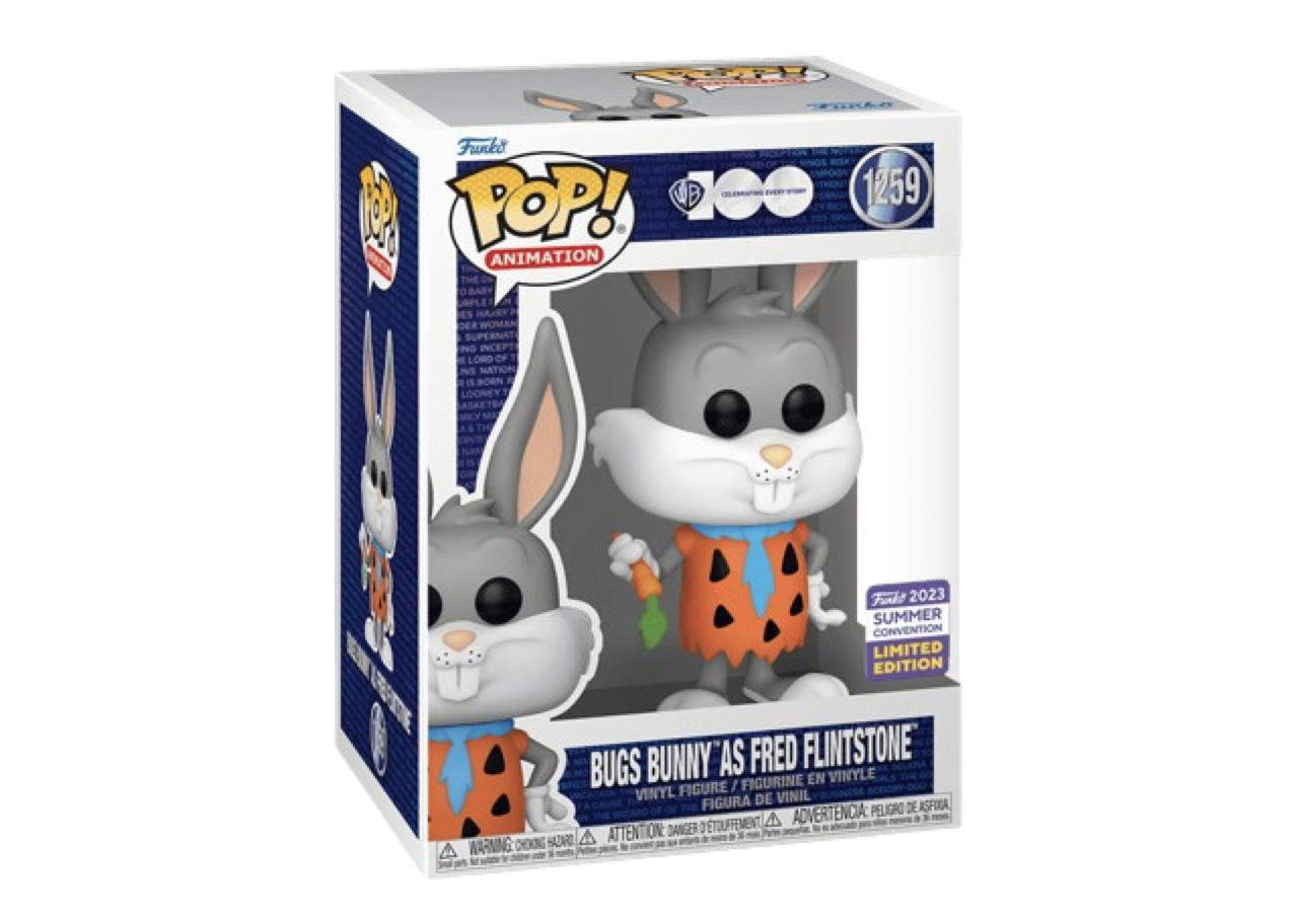 Funko Pop Bugs Bunny As Fred Flintstone - photo 2