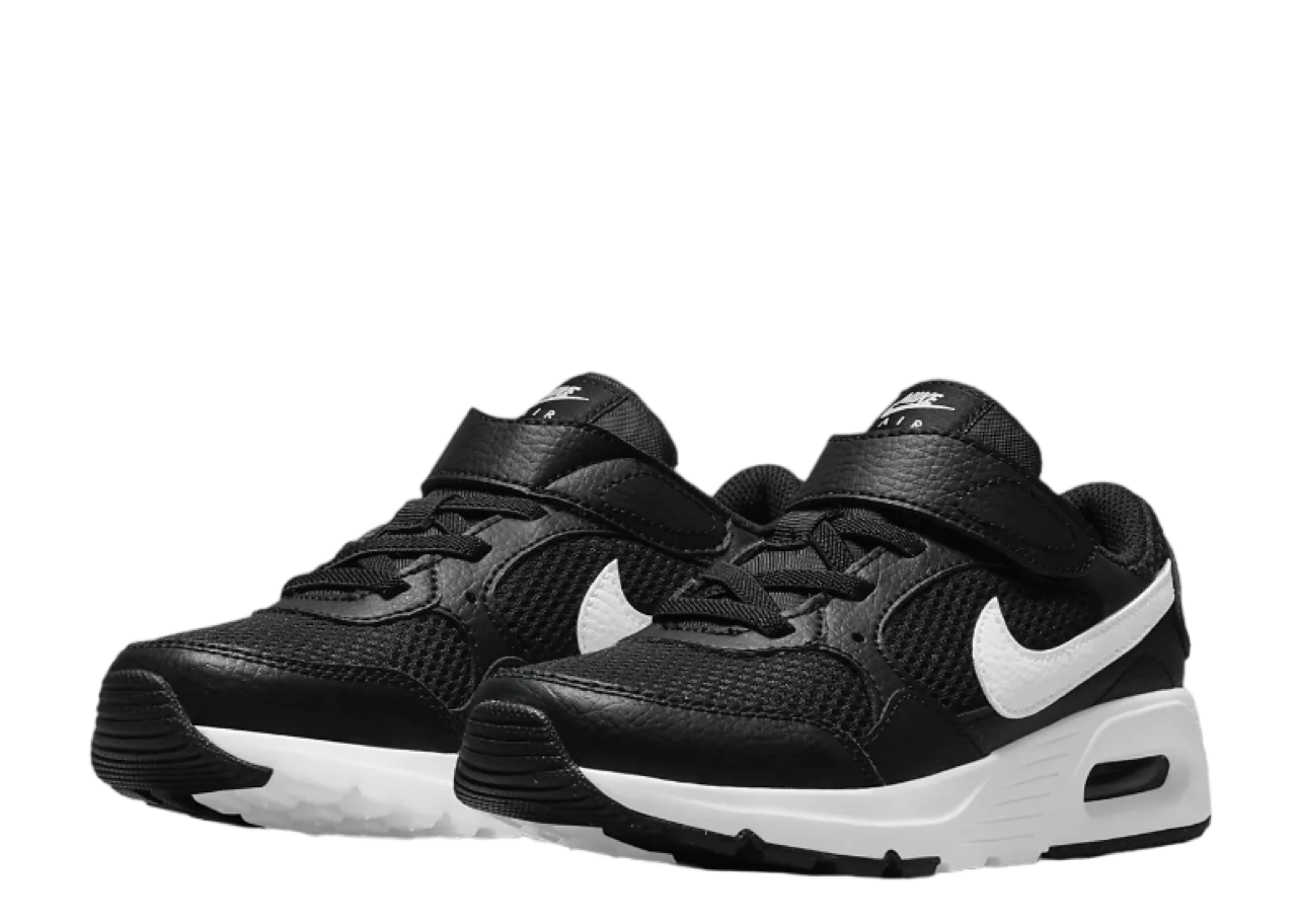 Nike Air Max SC Black White (Pre-School) - photo 2