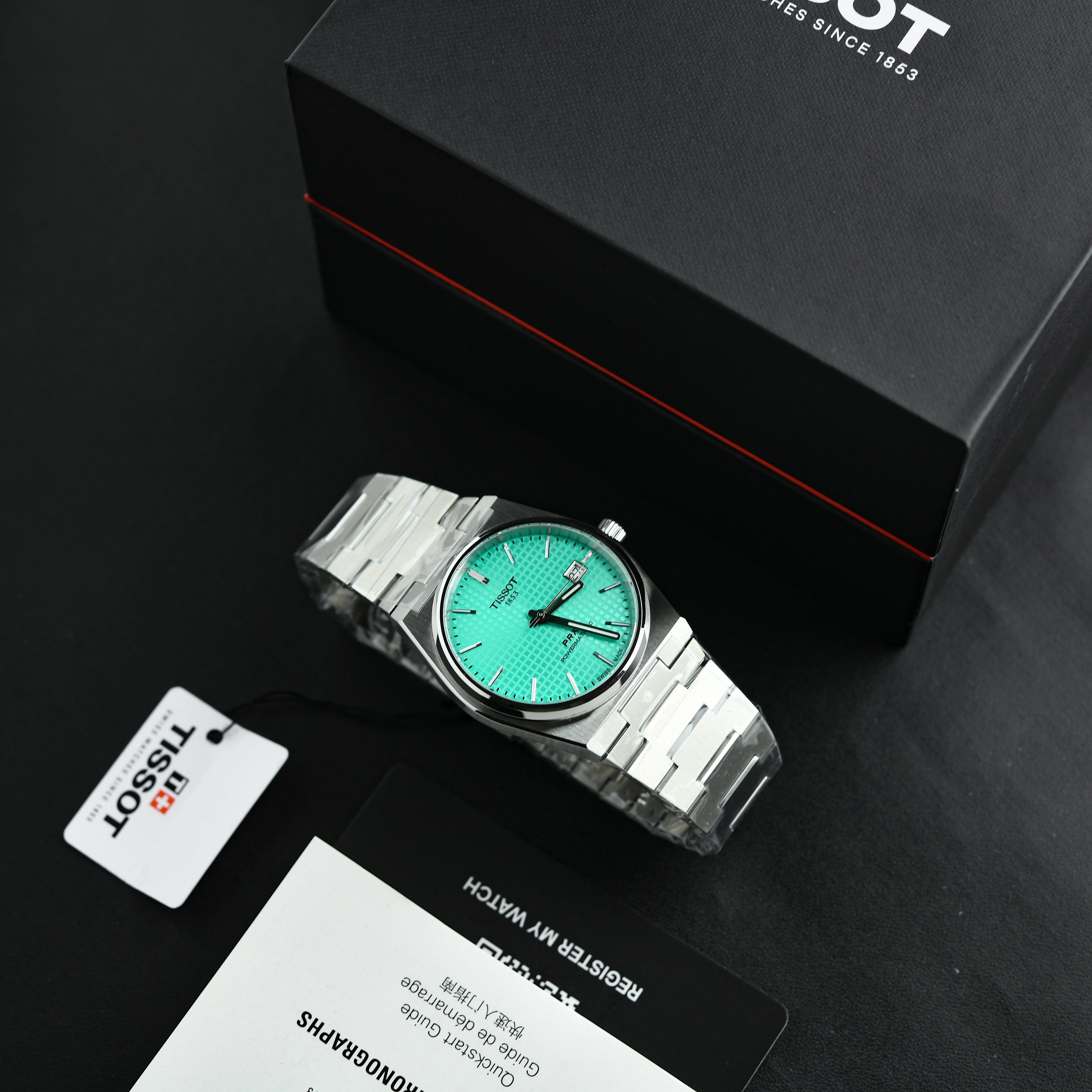 Tissot Prx Powermatic 80 Mint Green Ref: T137.407.11.091.01 - photo 3