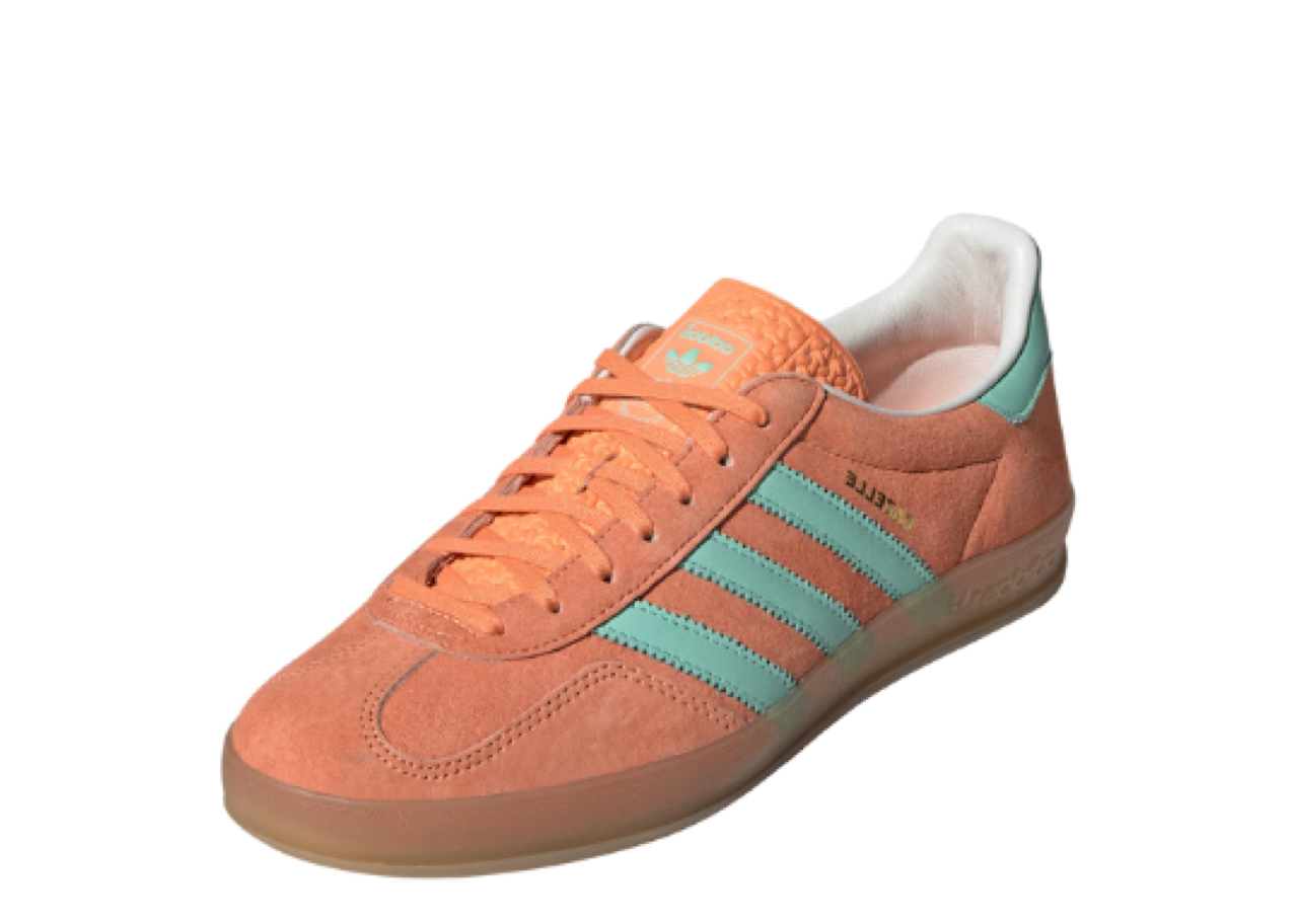 Adidas Gazelle Indoor Orange Clear Mint - photo 2