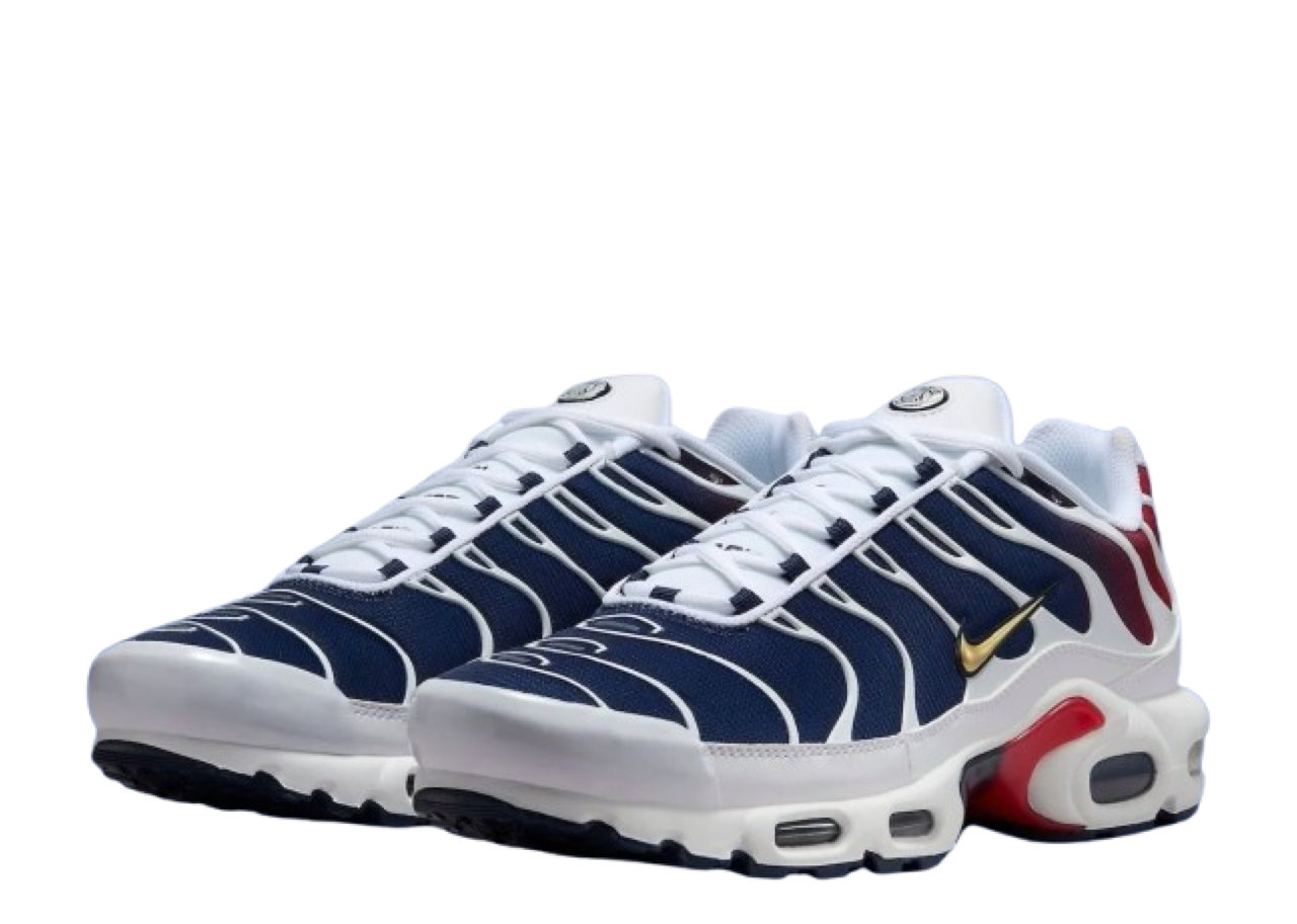 Nike Air Max Plus PSG White Midnight Navy - photo 2