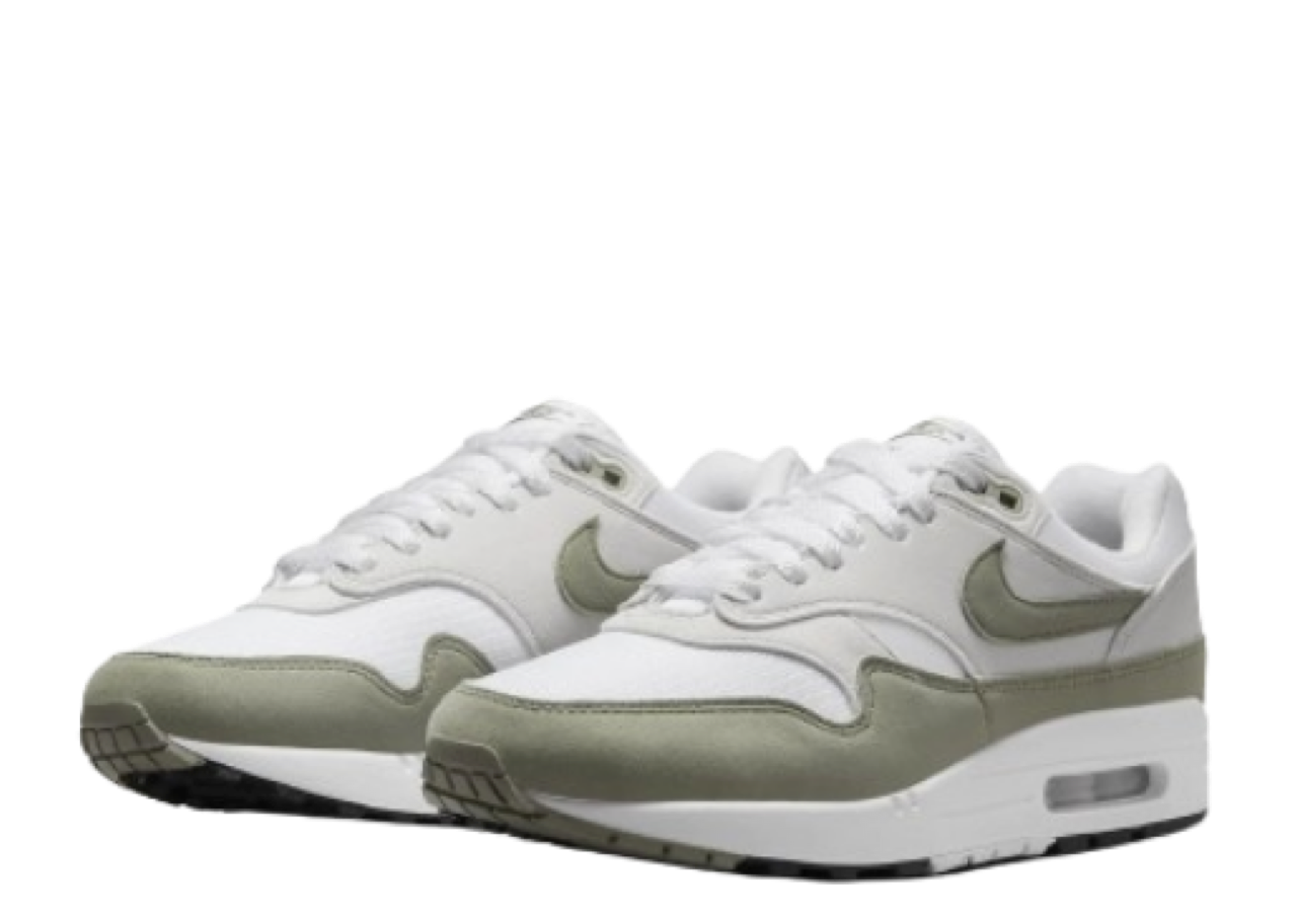 Nike Air Max 1 White Light Army (Women's) - photo 2