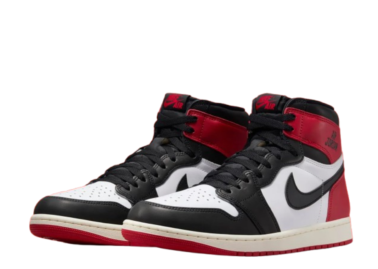Air Jordan 1 Retro High OG Black Toe Reimagined - photo 2