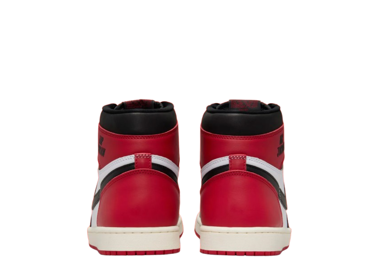 Air Jordan 1 Retro High OG Black Toe Reimagined - photo 3