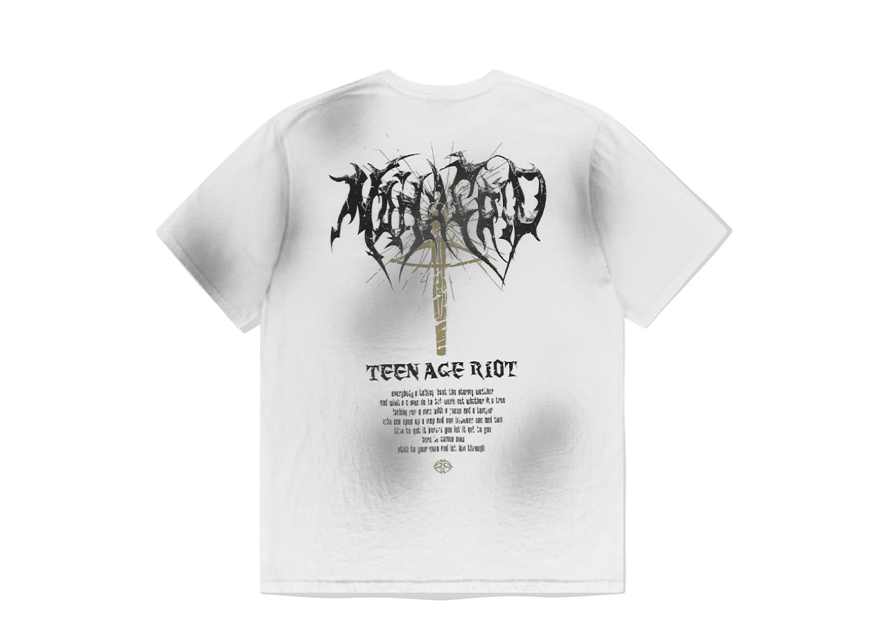 Mahagrid Teen Age Riot Washed Tee - photo 2