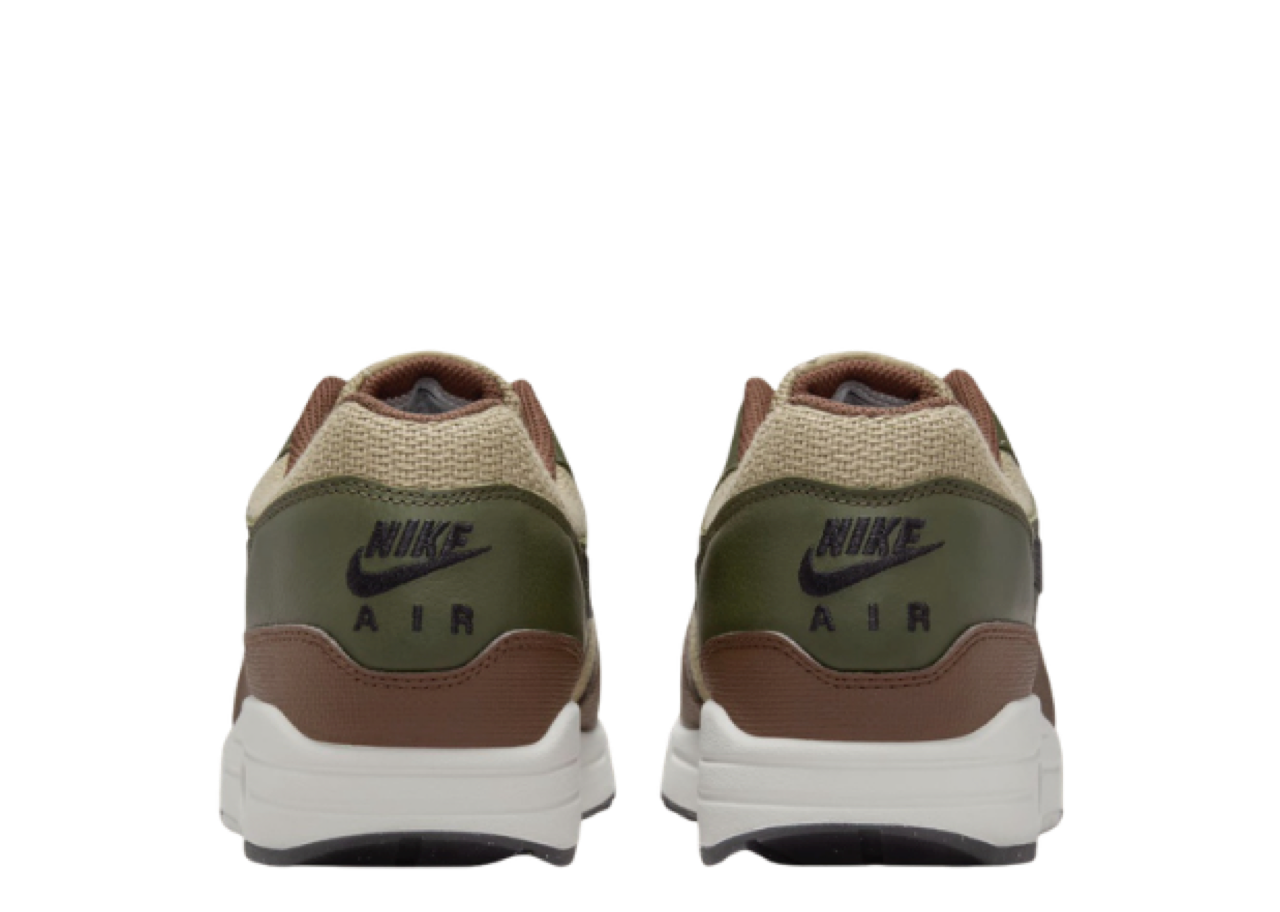 Nike Air Max 1 Essential PRM Neutral Olive Cacao Wow - photo 3