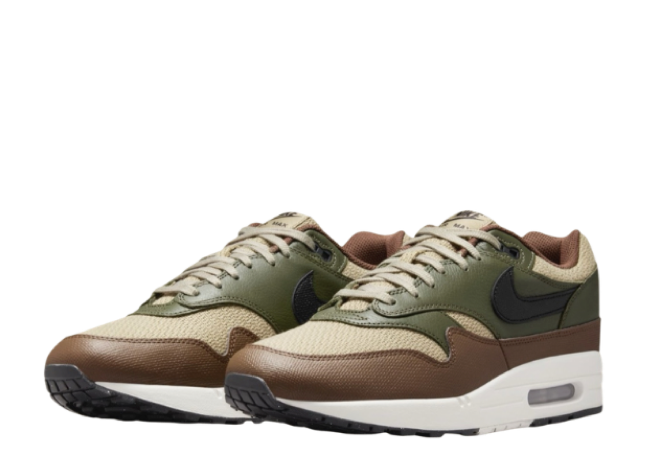 Nike Air Max 1 Essential PRM Neutral Olive Cacao Wow - photo 2