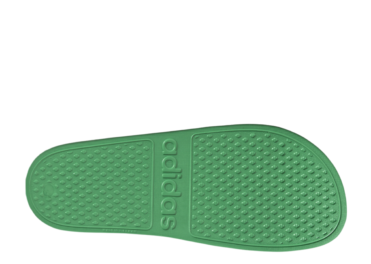 Adidas Adilette Aqua Slides Green White - photo 2