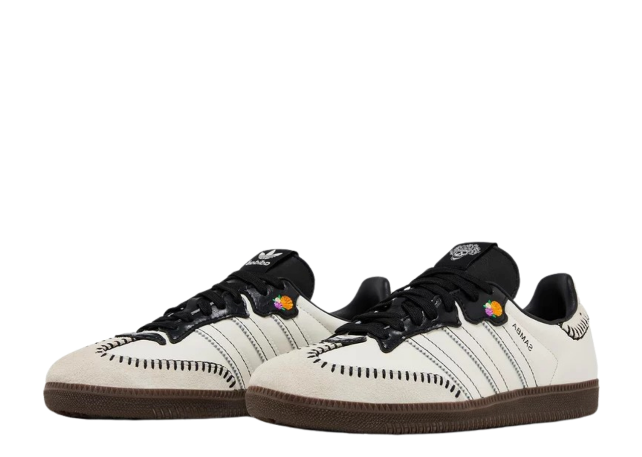 Adidas Samba OG Día de Muertos Pack Off White - photo 2