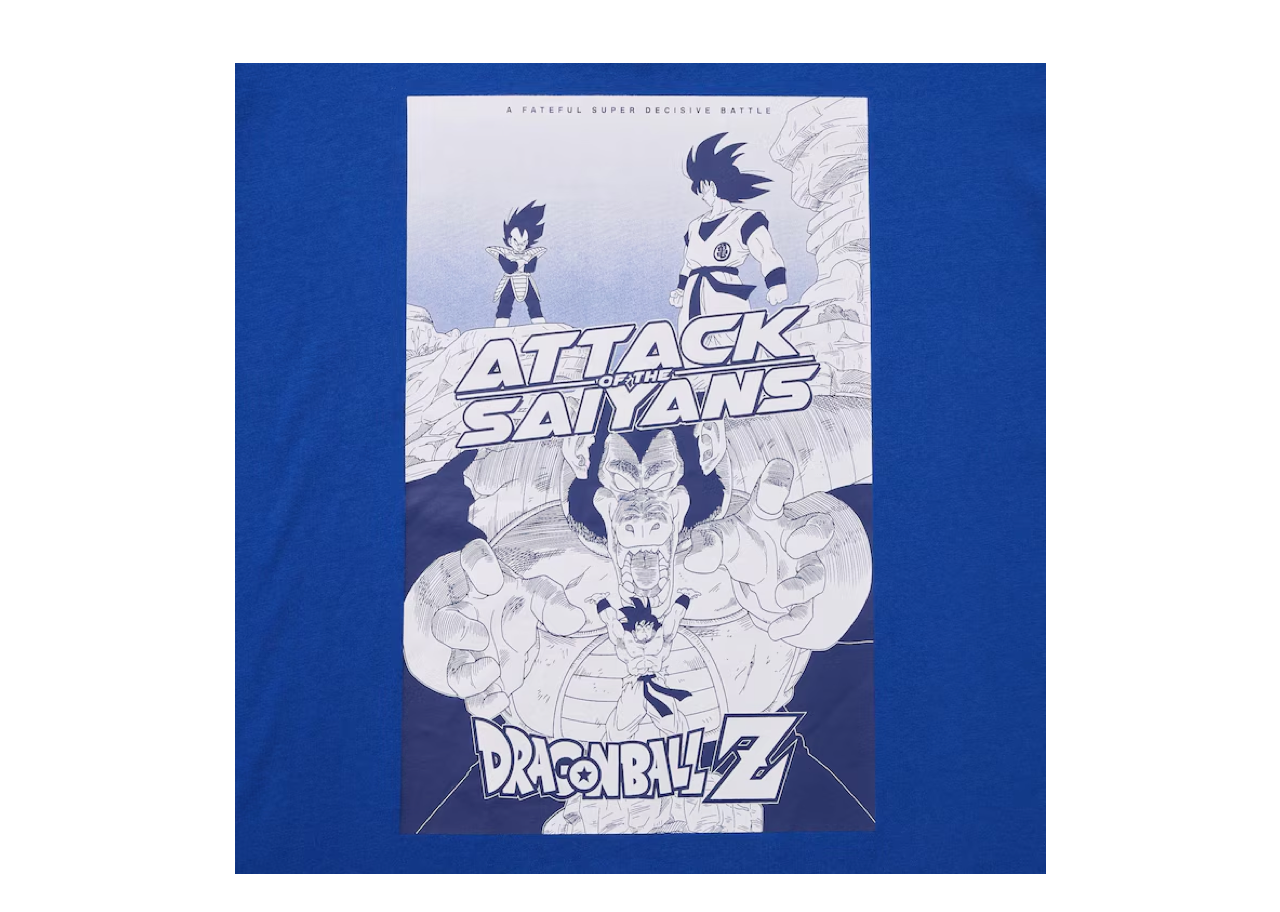 Uniqlo UT Dragon Ball Saiyan Arc Blue - photo 4