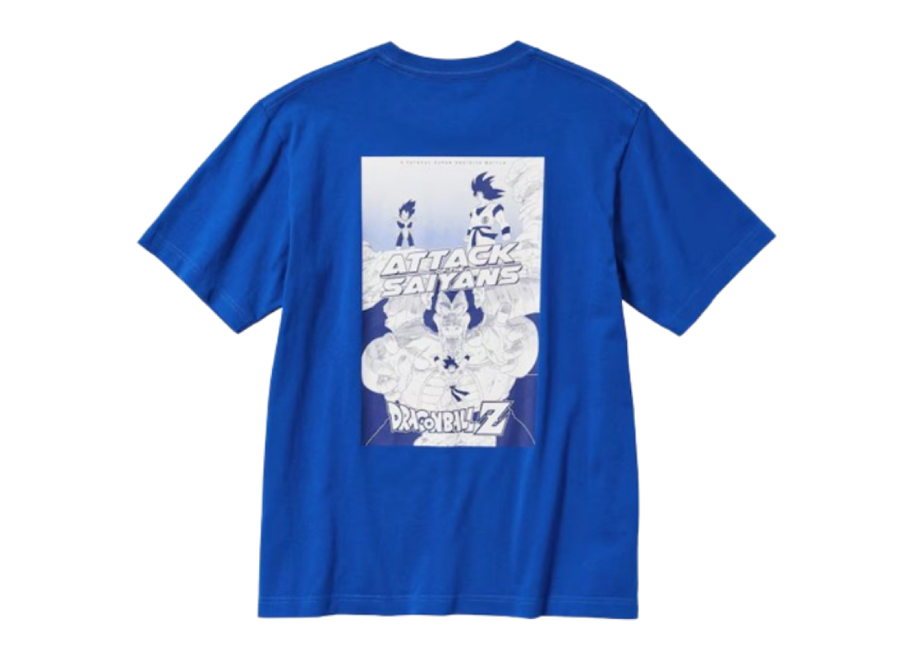 Uniqlo UT Dragon Ball Saiyan Arc Blue - photo 2