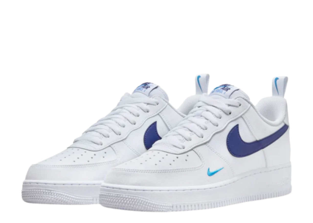 Nike Air Force 1 Low White Light Photo Blue Deep Royal Blue - photo 2