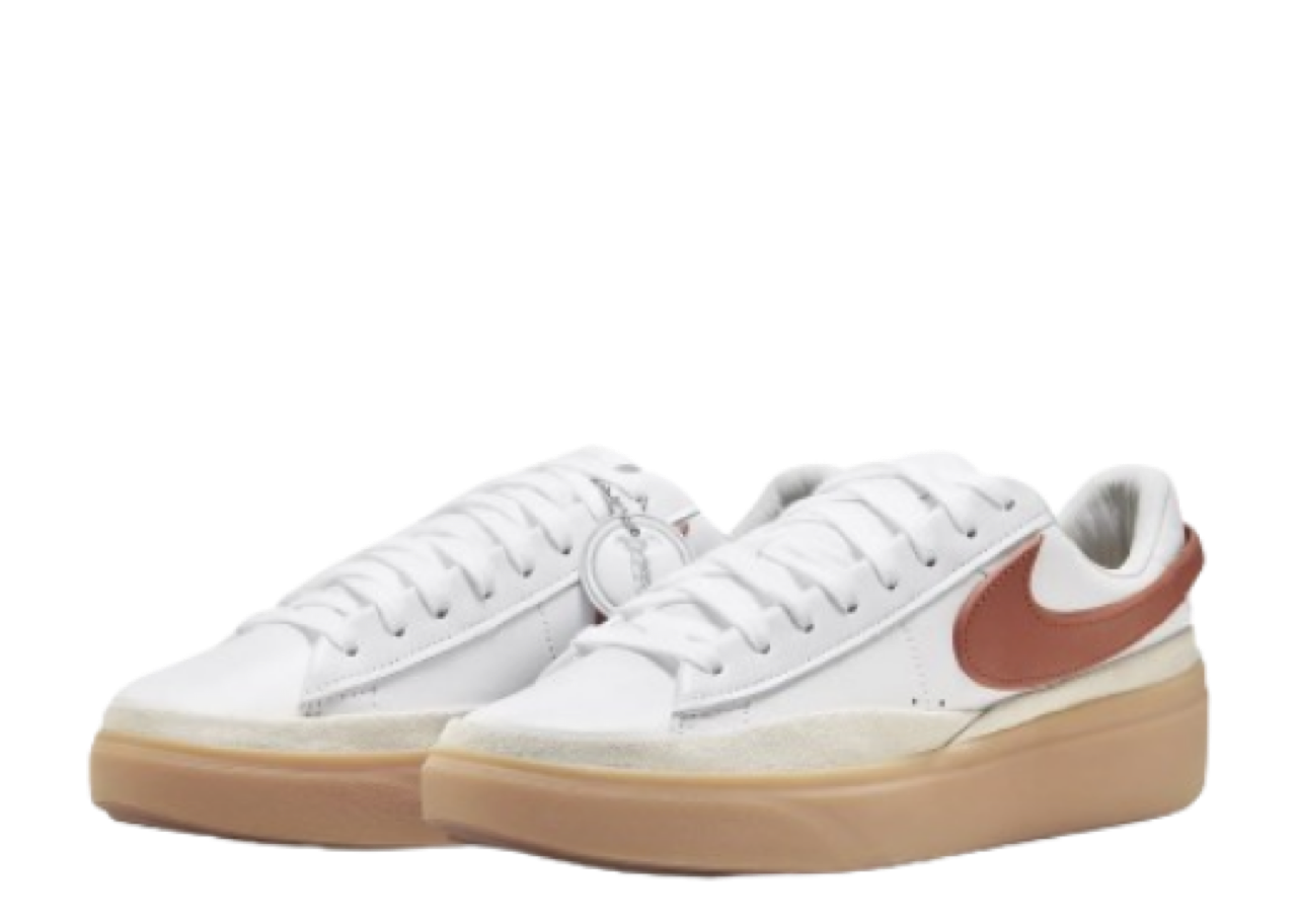 Nike Blazer Phantom Low White Dark Russet - photo 2